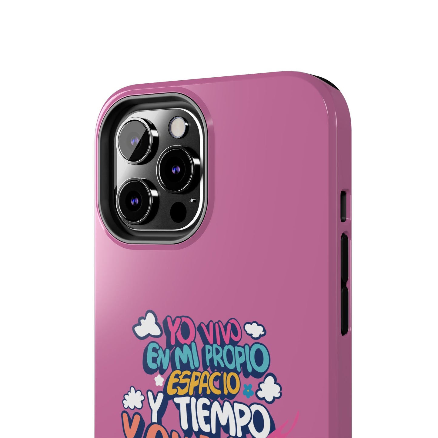 Funda para teléfono "Yo vivo en propio espacio y tiempo"