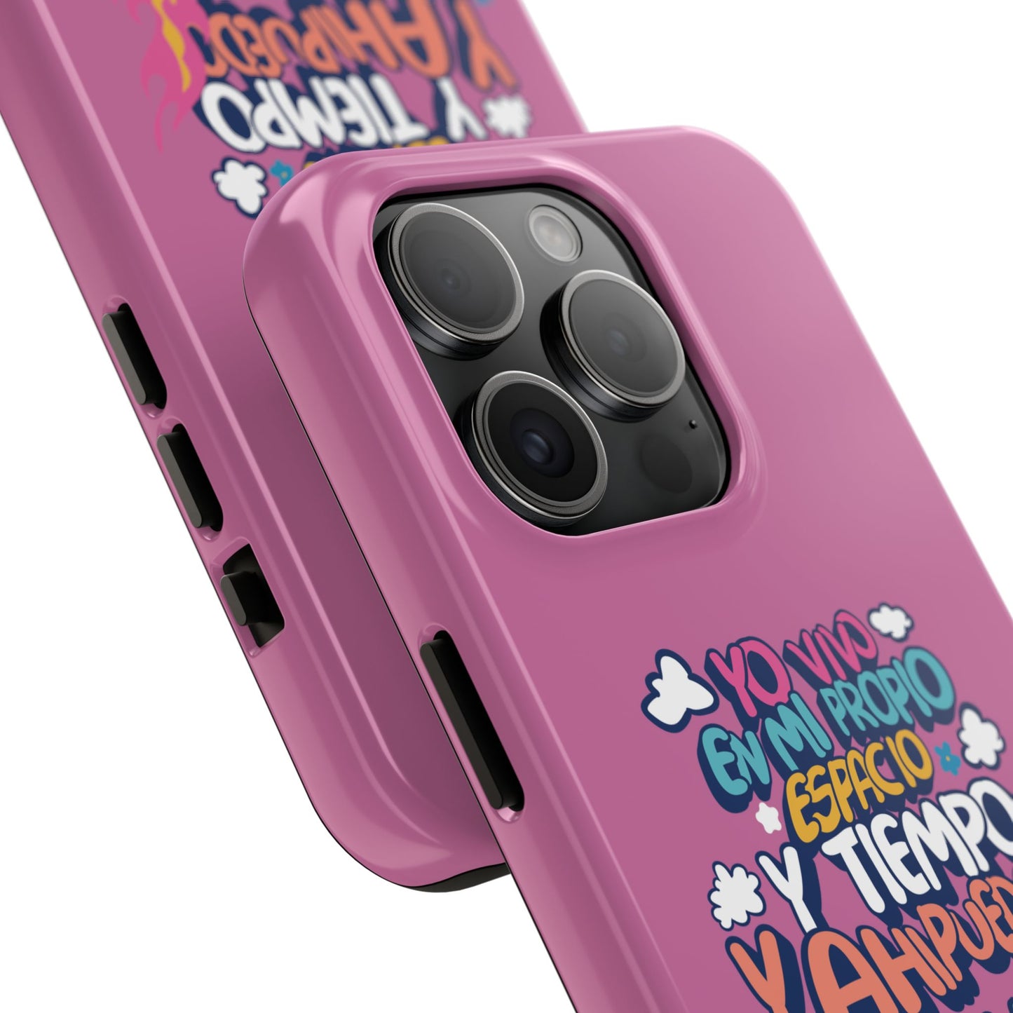 Funda para teléfono "Yo vivo en propio espacio y tiempo"