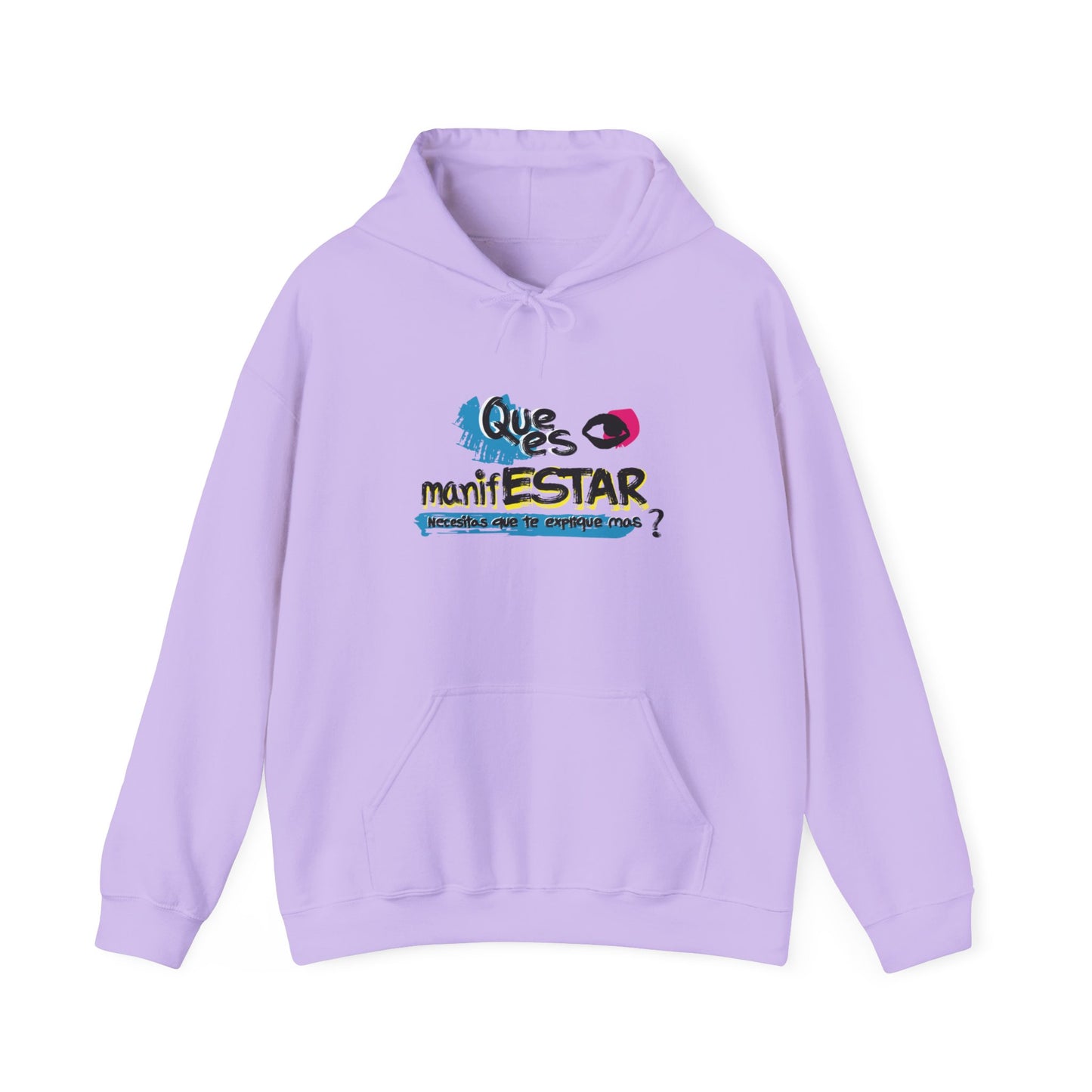 Sudadera con capucha unisex Heavy Blend™ - "¿Qué es manifestar?"