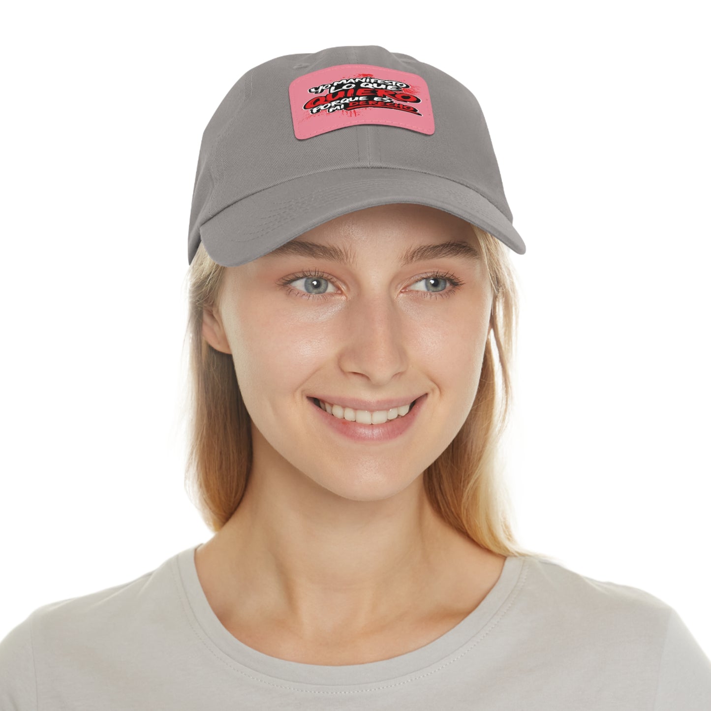 Gorra personalizada "Yo manifiesto lo que quiero"