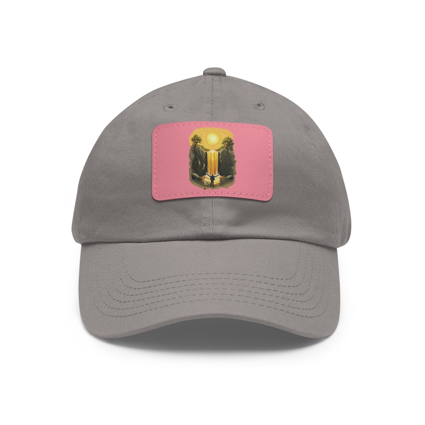 Gorra personalizada "A mí el dinero me llega todos los días"