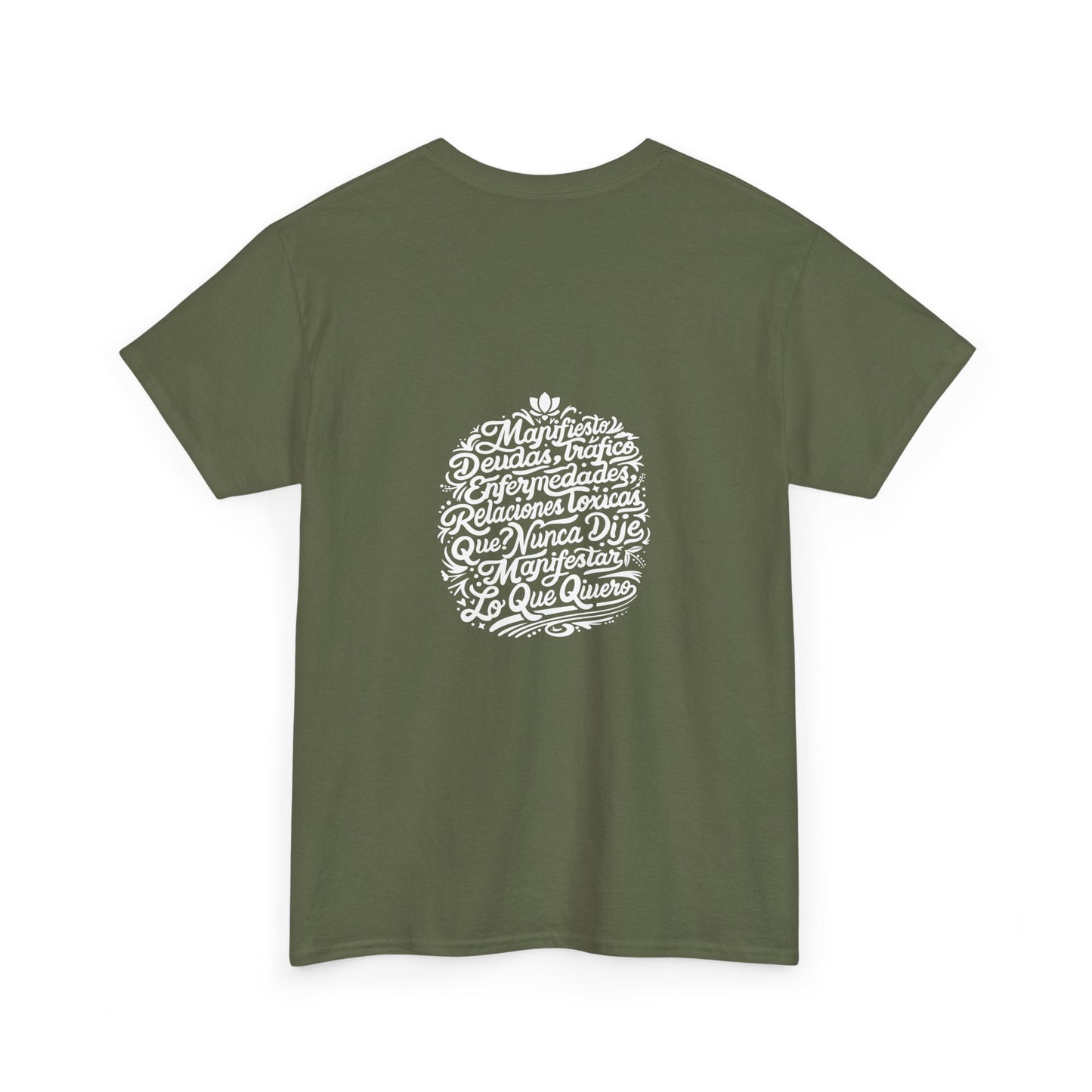 Playera Unisex Heavy Cotton Tee "Nunca dije Manifestar lo que quiero" - Celes Manifestación