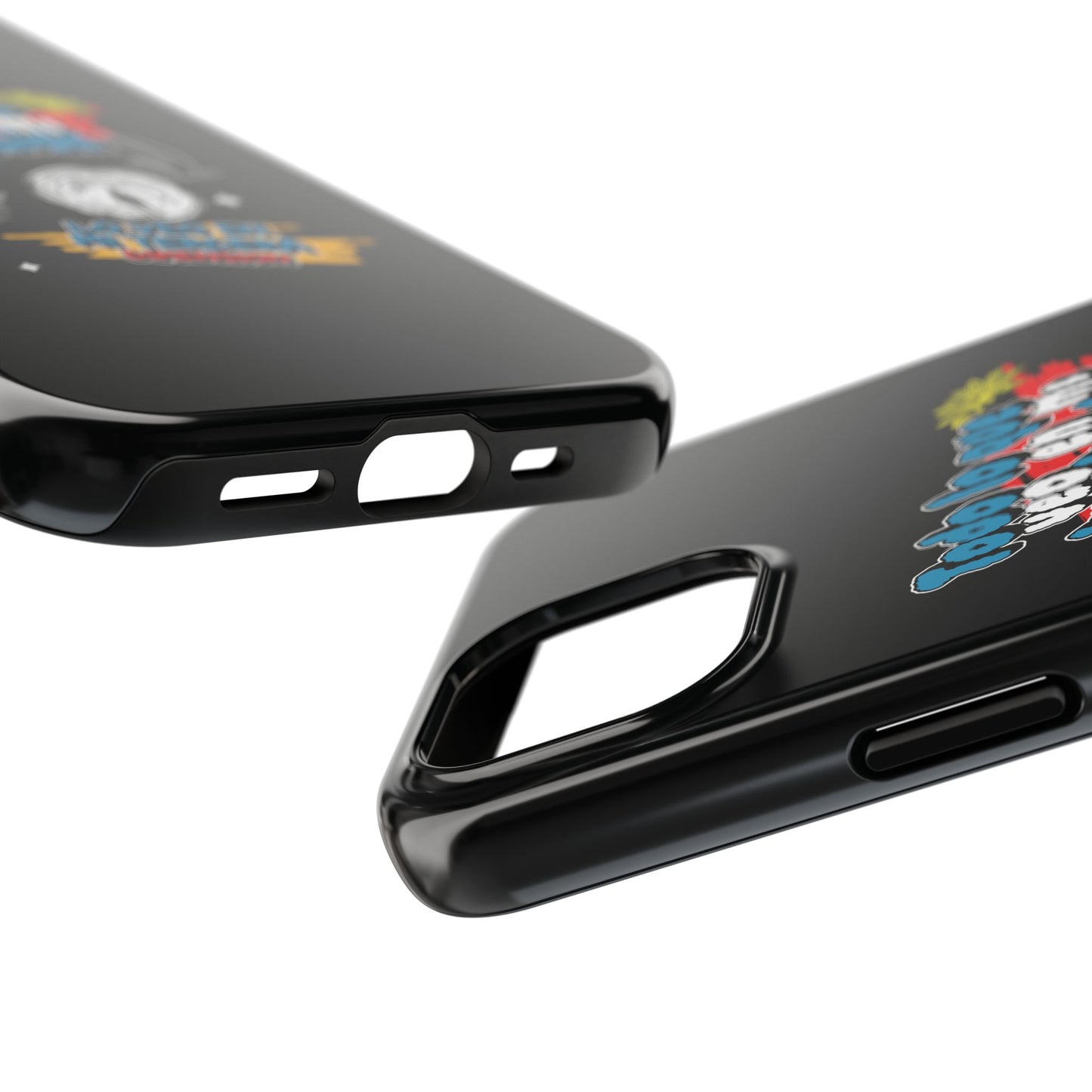 Funda para teléfono "Todo lo que veo en mi imaginación" - Negro