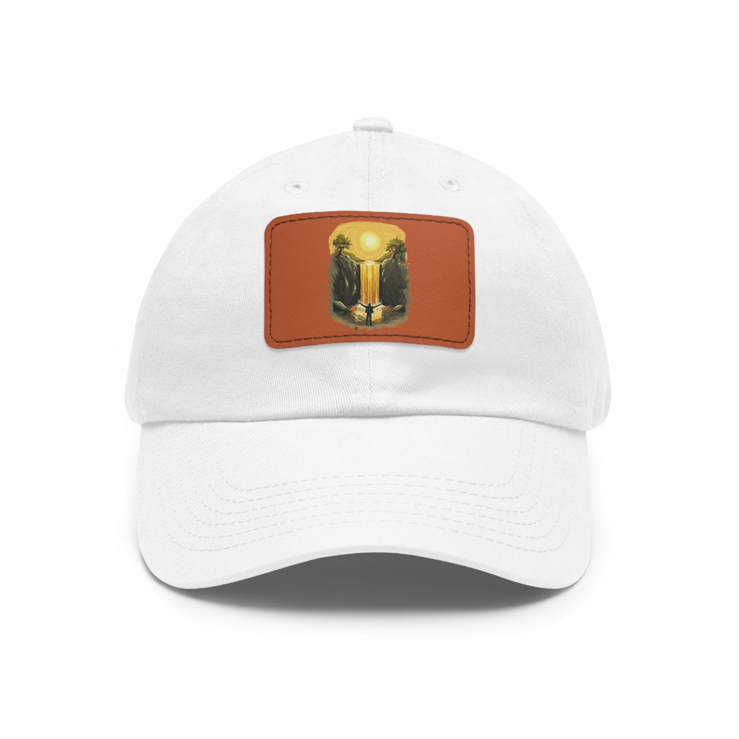 Gorra personalizada "A mí el dinero me llega todos los días"