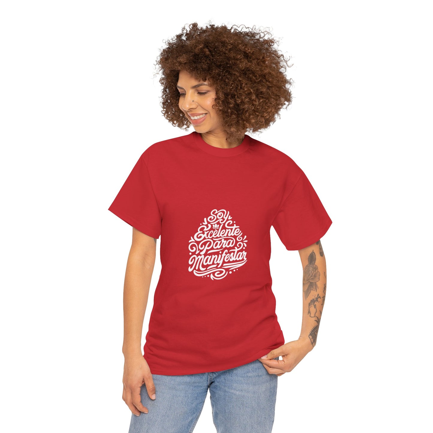 Playera Unisex Heavy Cotton Tee "Nunca dije Manifestar lo que quiero" - Celes Manifestación