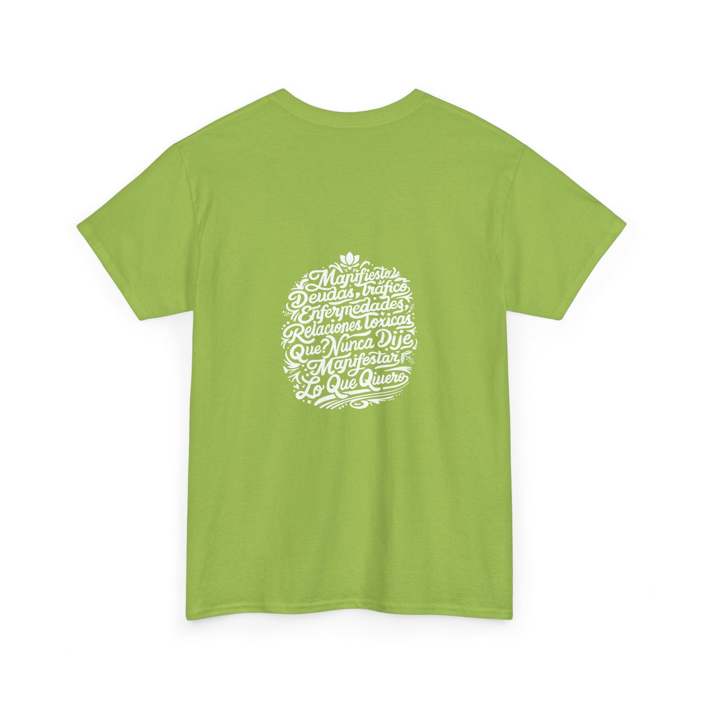 Playera Unisex Heavy Cotton Tee "Nunca dije Manifestar lo que quiero" - Celes Manifestación
