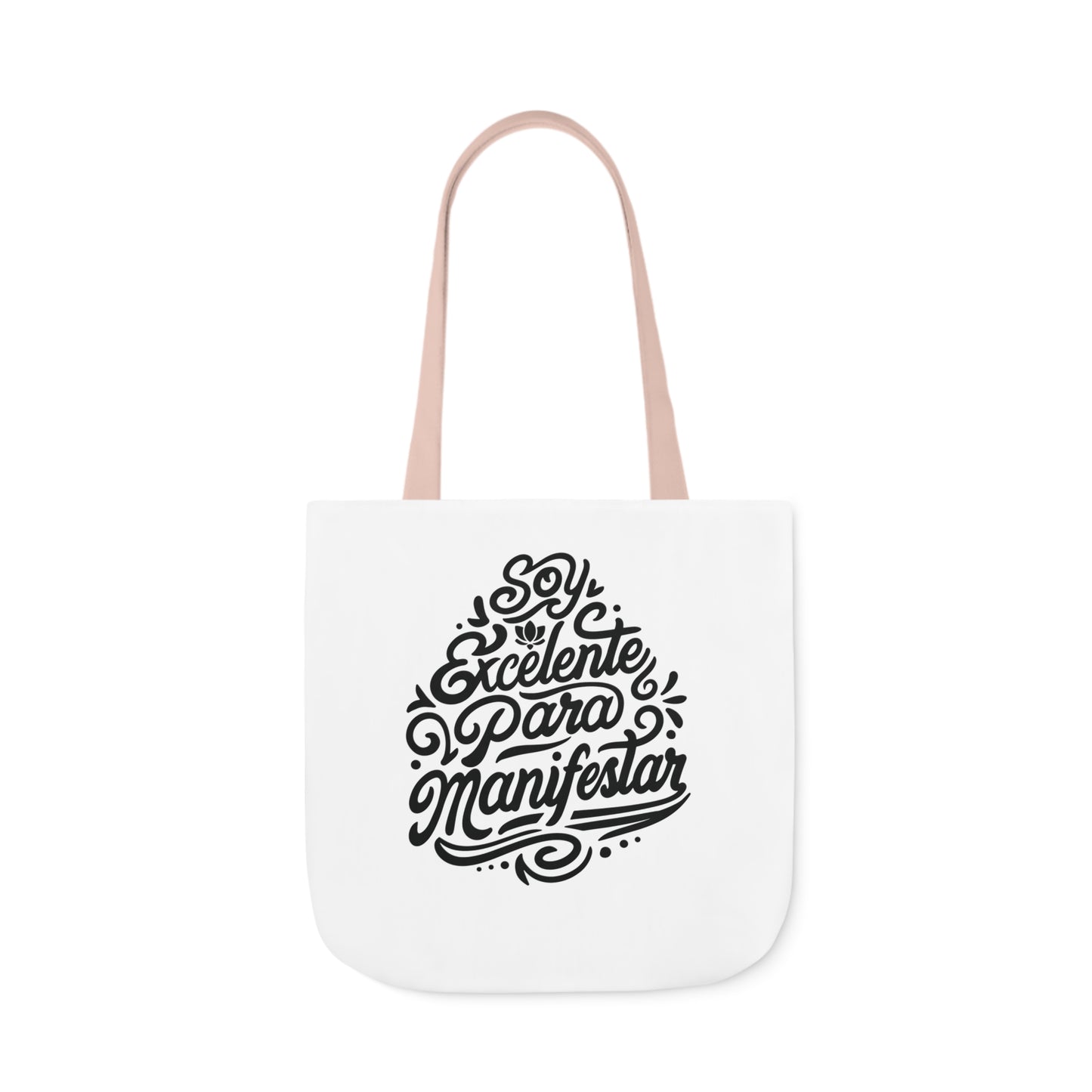 Canvas Tote Bag, 5-Color Straps "Nunca dije manifestar lo que quiero" 16"x16" y 18"x18" - Celes Manifestación