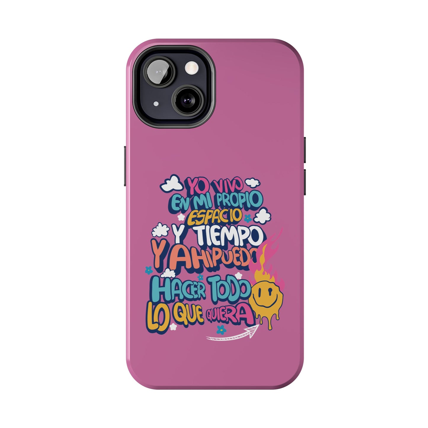 Funda para teléfono "Yo vivo en propio espacio y tiempo"