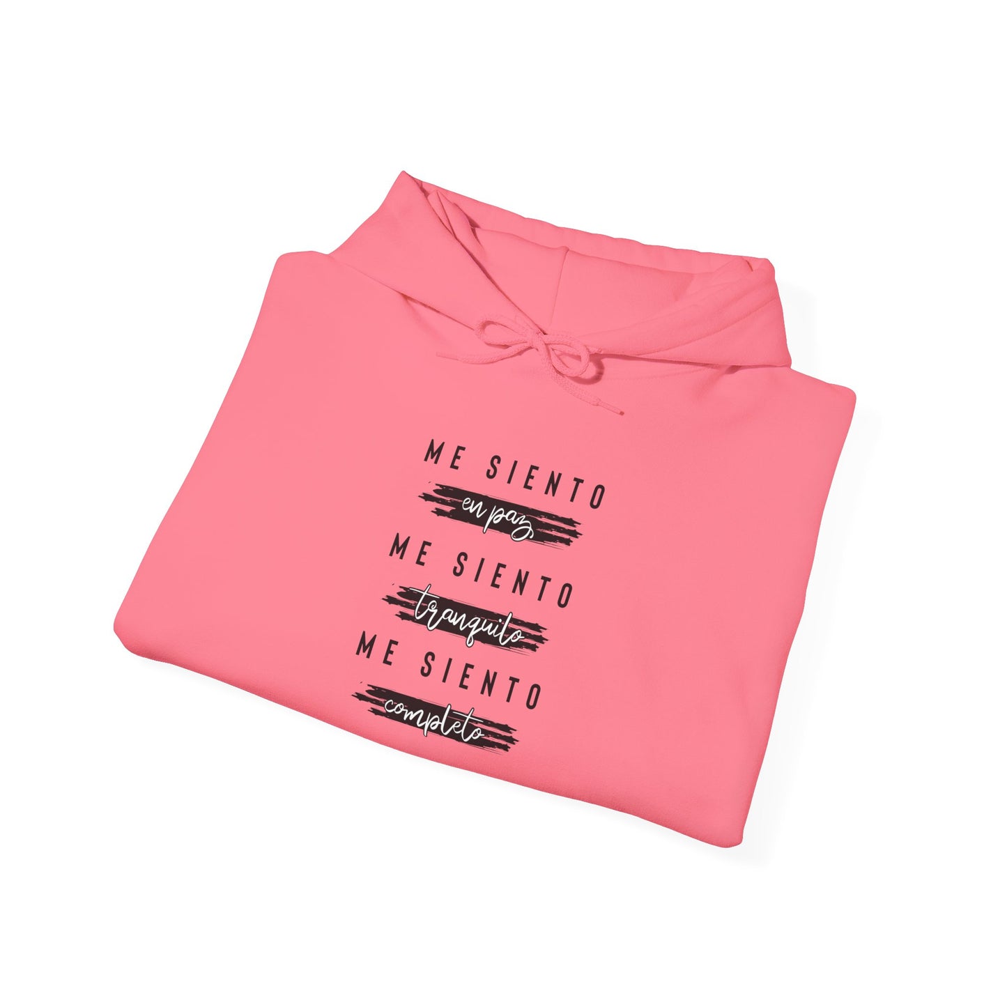 Sudadera con capucha unisex Heavy Blend™ - "Me siento en paz"