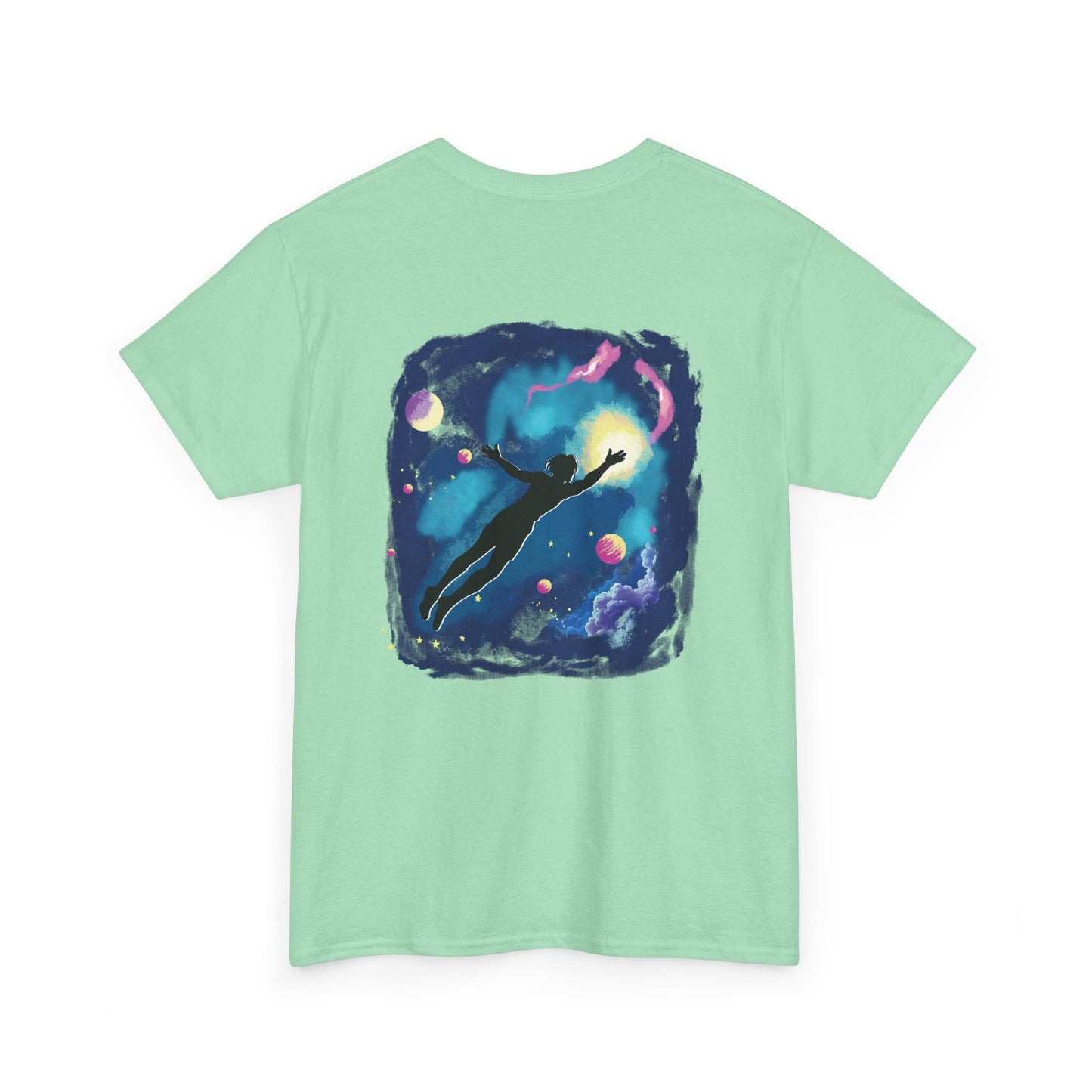 Playera Unisex "Yo vivo en mi propio espacio y tiempo"