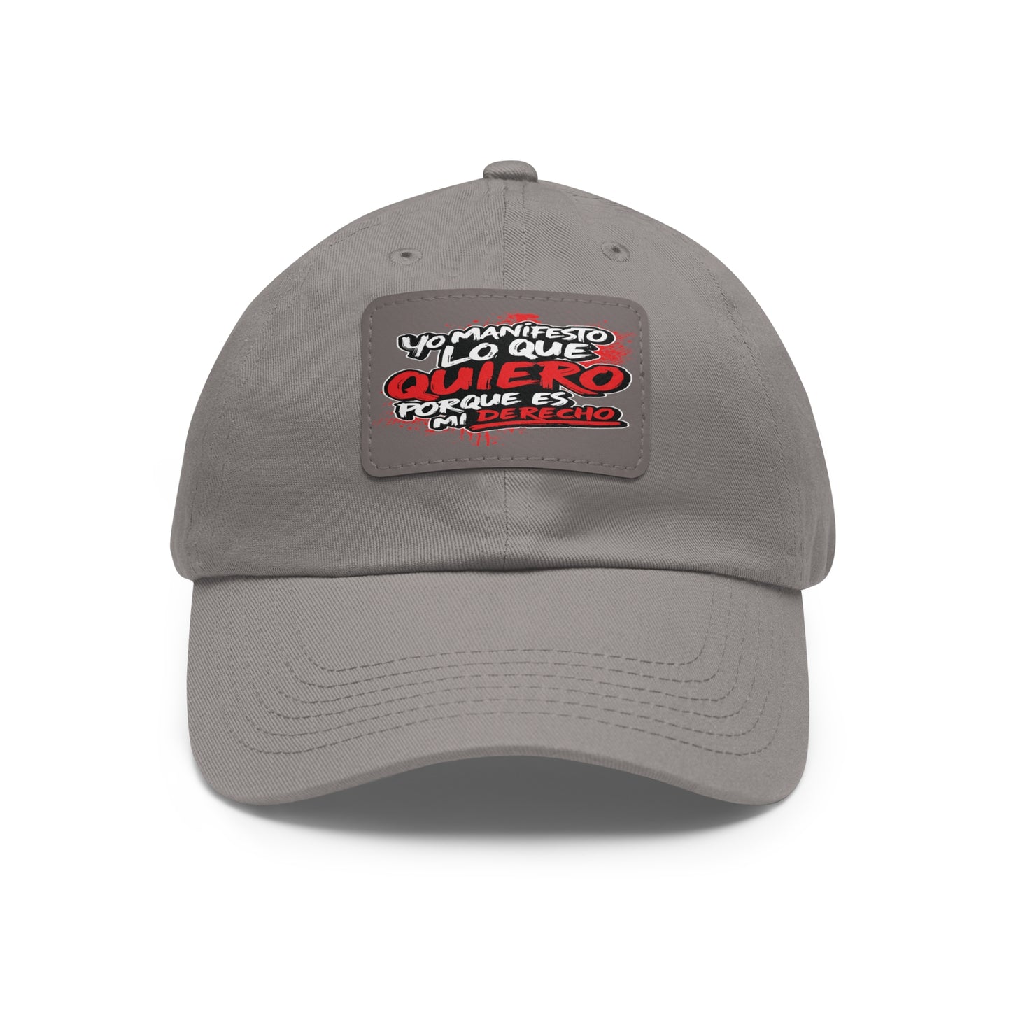 Gorra personalizada "Yo manifiesto lo que quiero"