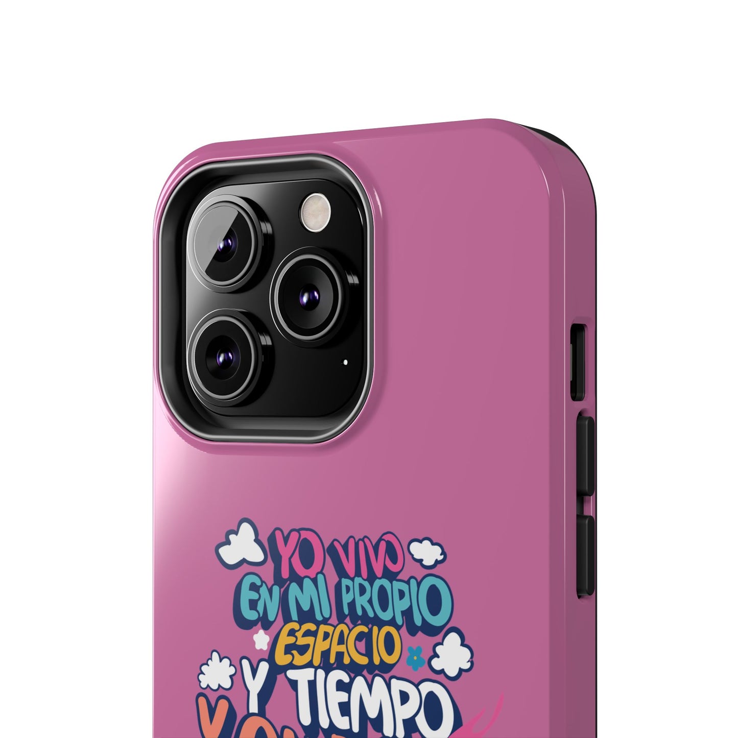 Funda para teléfono "Yo vivo en propio espacio y tiempo"