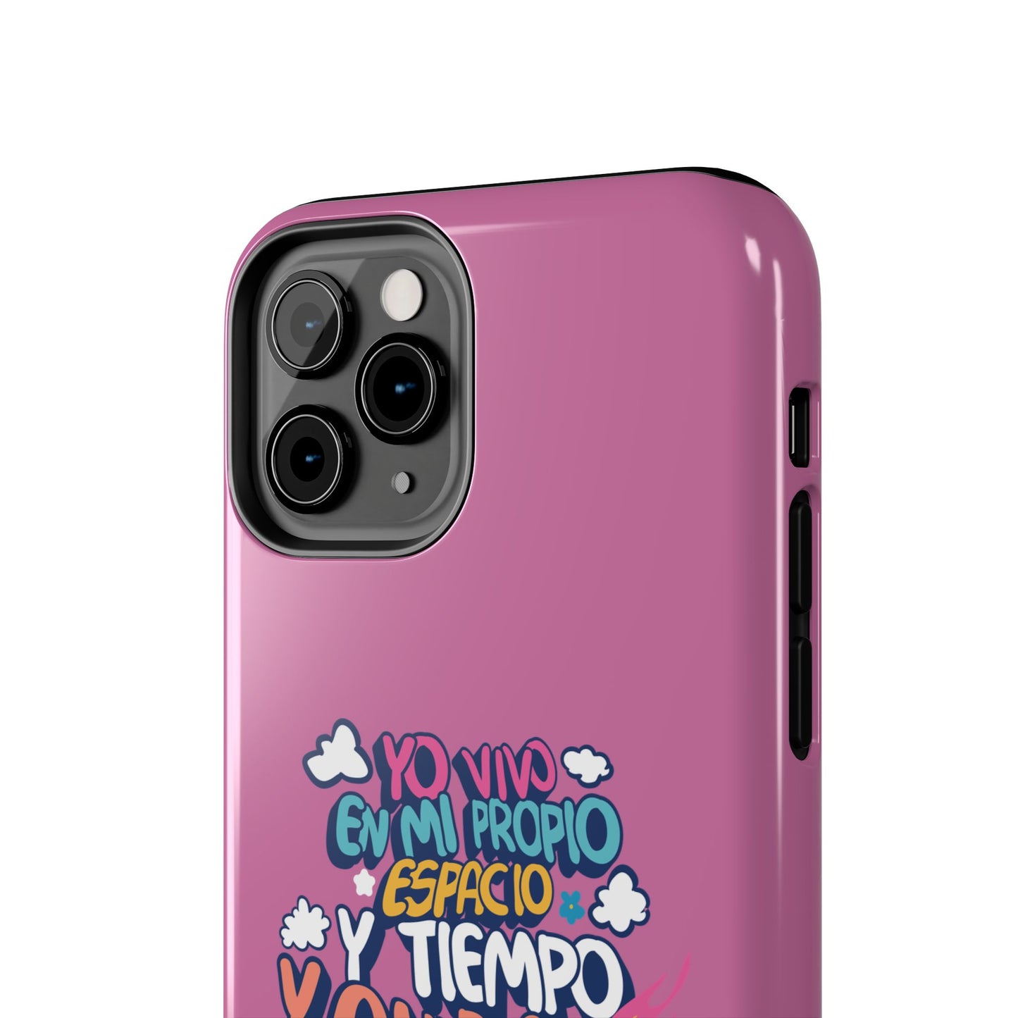 Funda para teléfono "Yo vivo en propio espacio y tiempo"