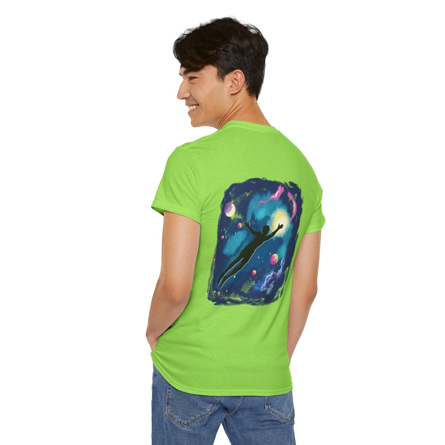 Playera Unisex "Yo vivo en mi propio espacio y tiempo"