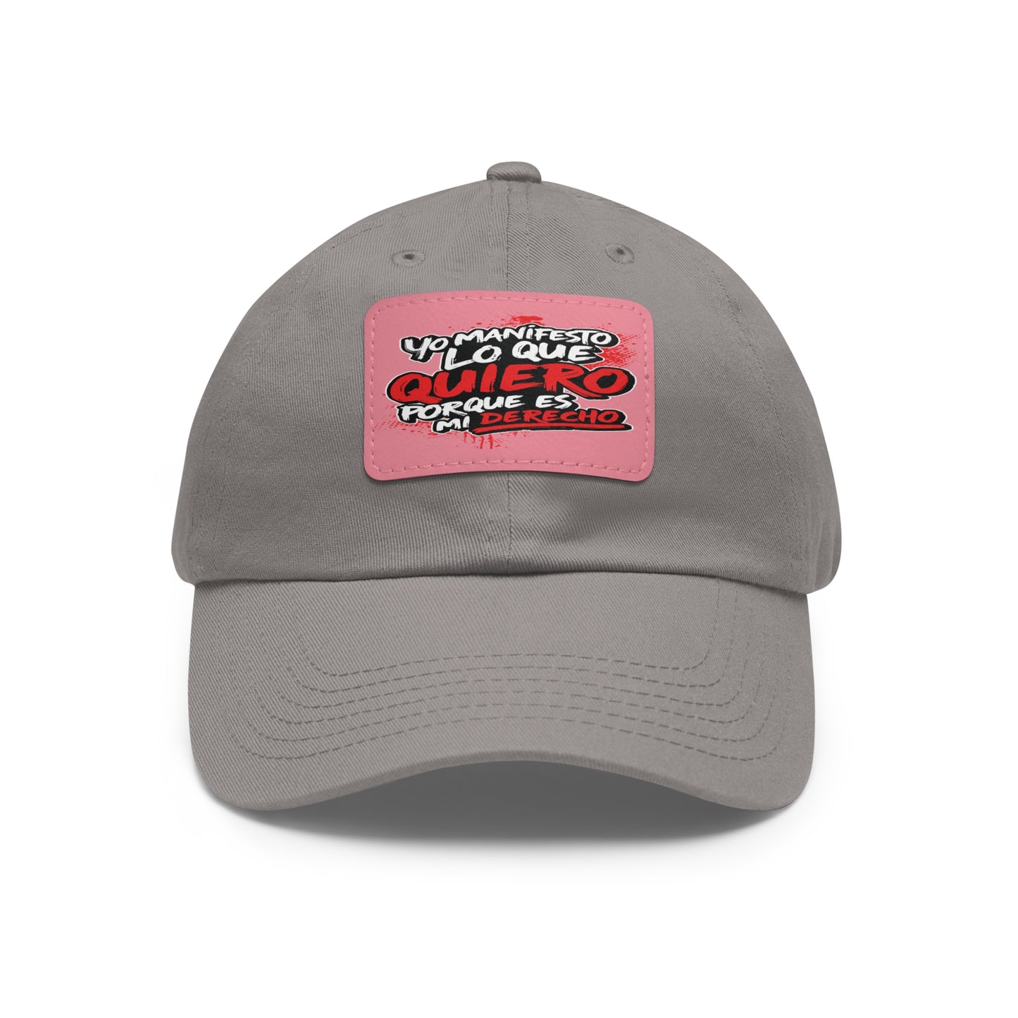 Gorra personalizada "Yo manifiesto lo que quiero"