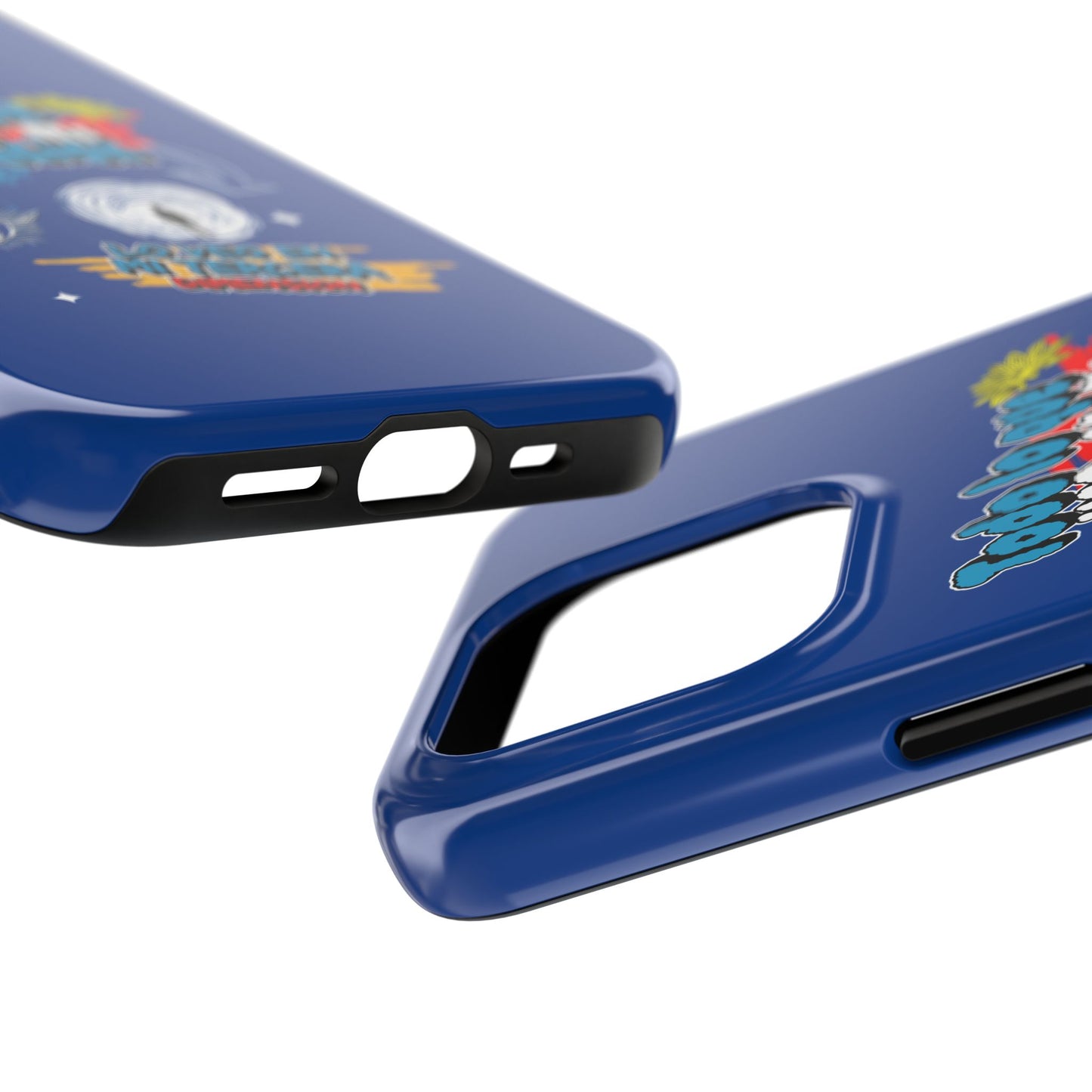 Funda para teléfono "Todo lo que veo en mi imaginación" - Azul