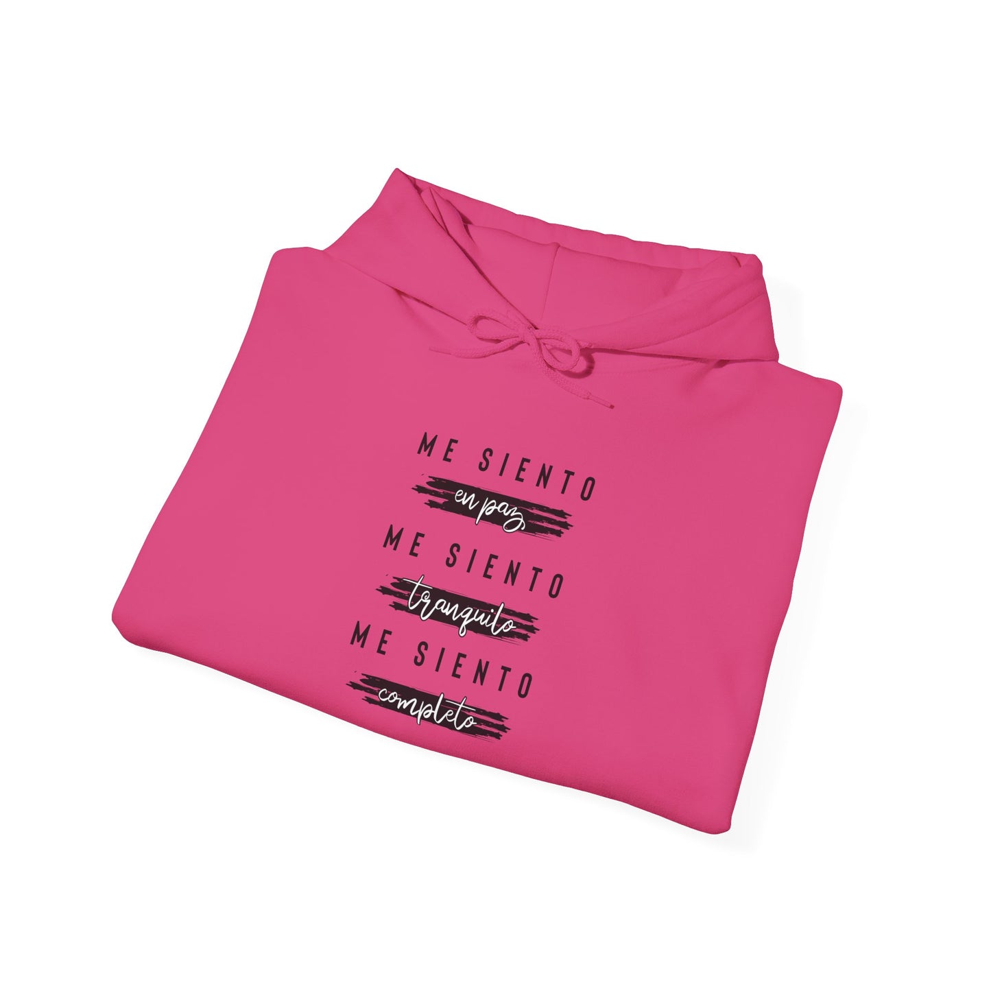 Sudadera con capucha unisex Heavy Blend™ - "Me siento en paz"