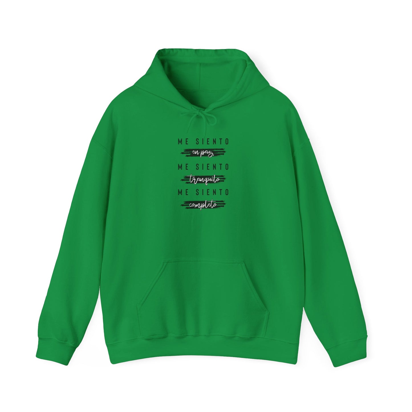 Sudadera con capucha unisex Heavy Blend™ - "Me siento en paz"