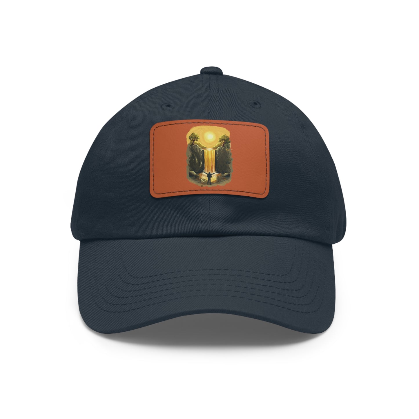 Gorra personalizada "A mí el dinero me llega todos los días"