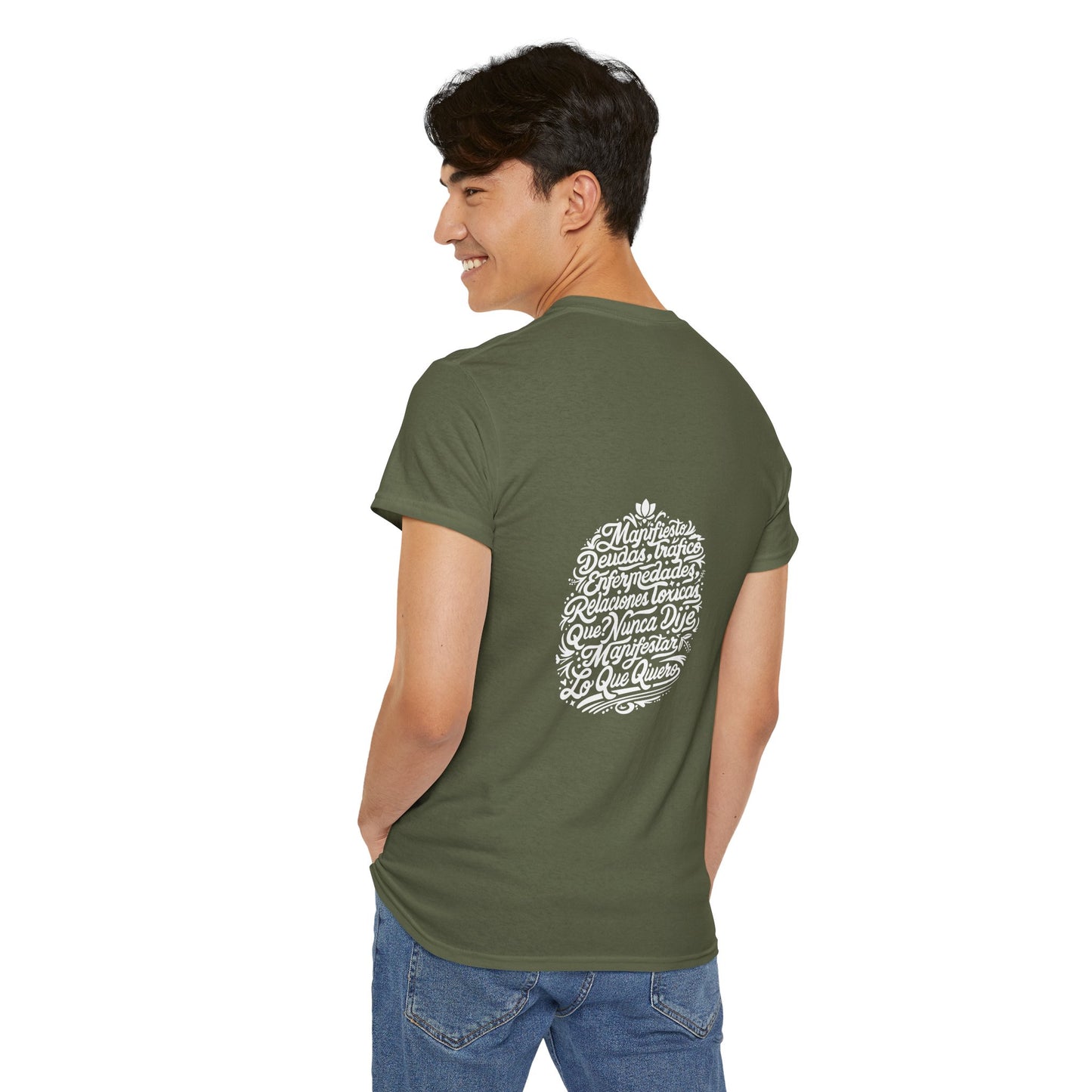 Playera Unisex Heavy Cotton Tee "Nunca dije Manifestar lo que quiero" - Celes Manifestación