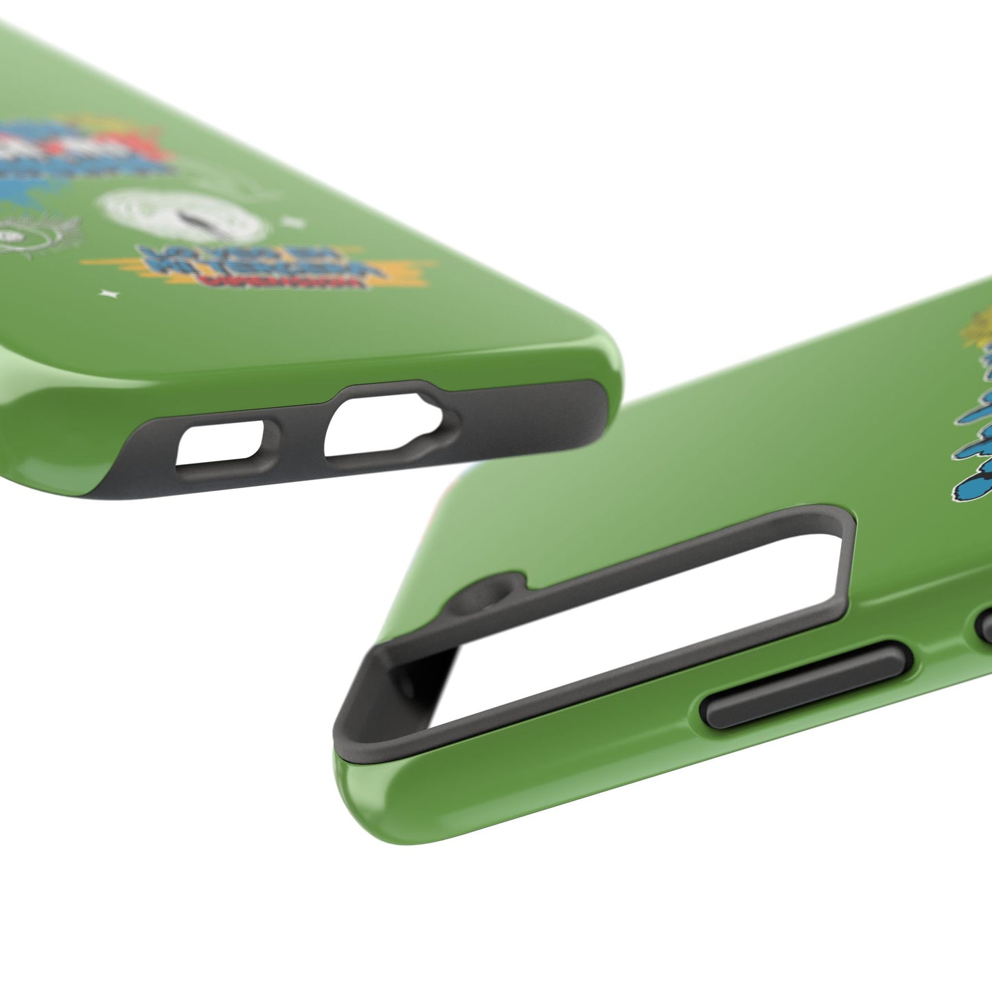 Funda para teléfono "Todo lo que veo en mi imaginación" - Verde