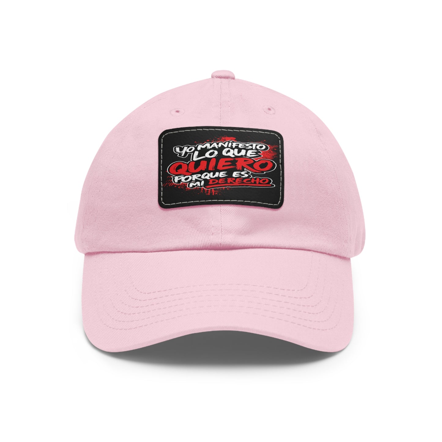 Gorra personalizada "Yo manifiesto lo que quiero"
