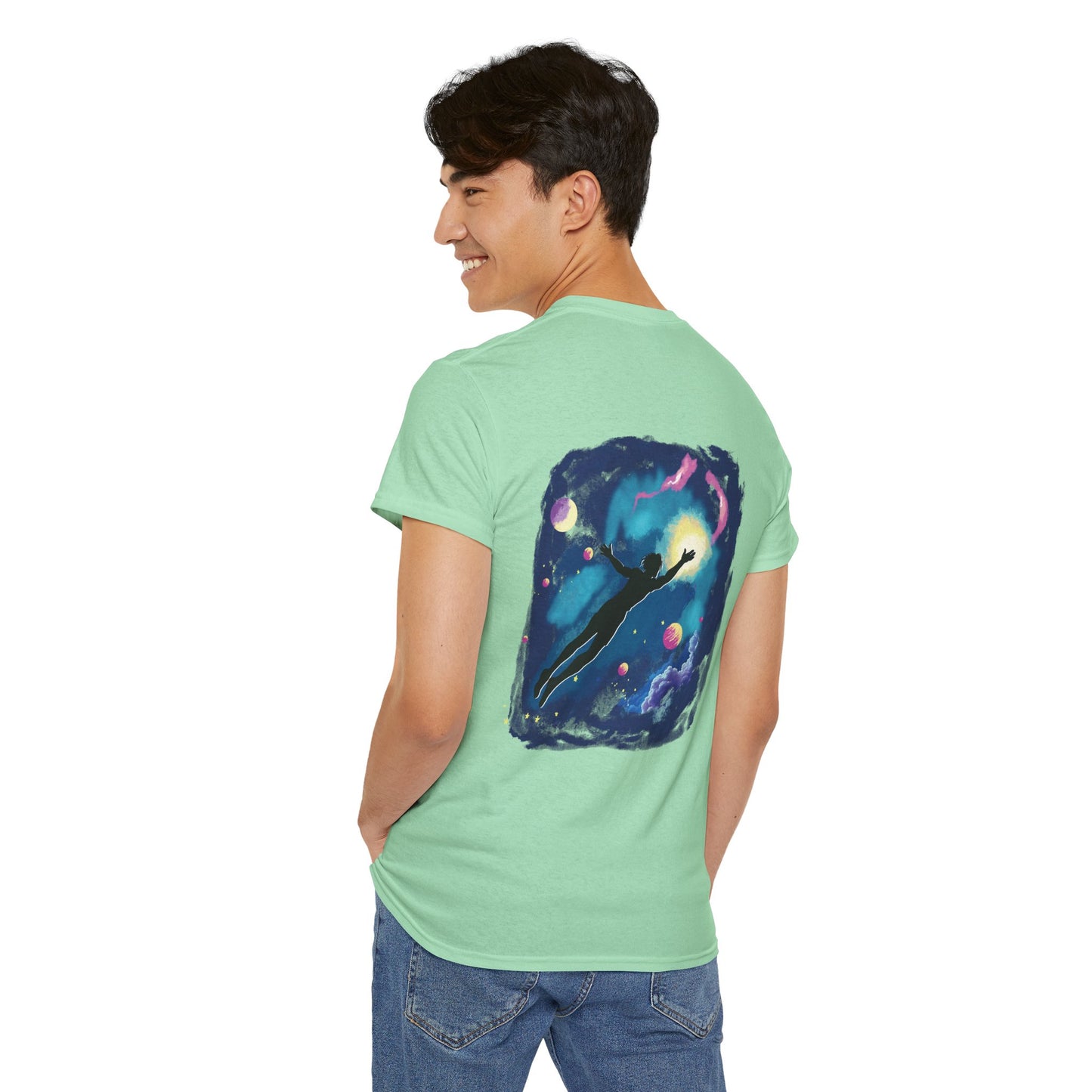 Playera Unisex "Yo vivo en mi propio espacio y tiempo"
