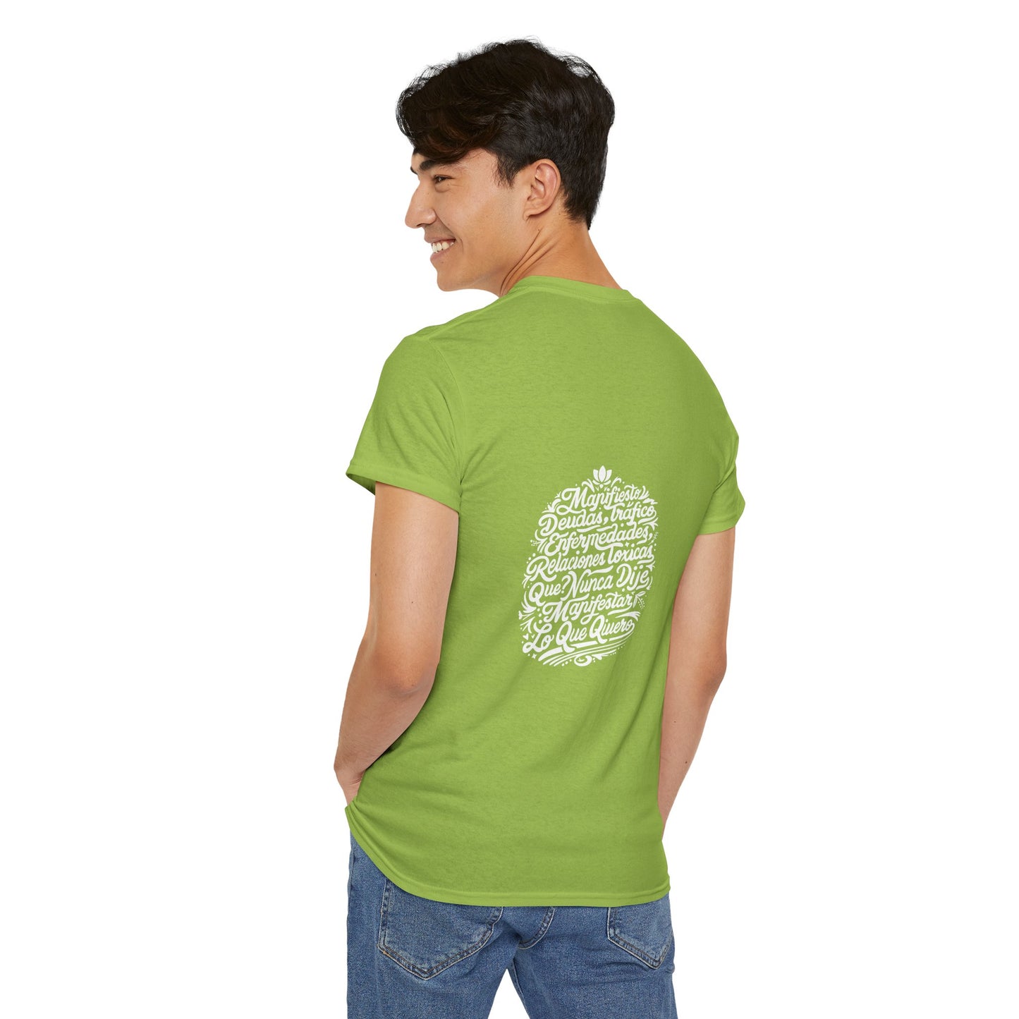 Playera Unisex Heavy Cotton Tee "Nunca dije Manifestar lo que quiero" - Celes Manifestación