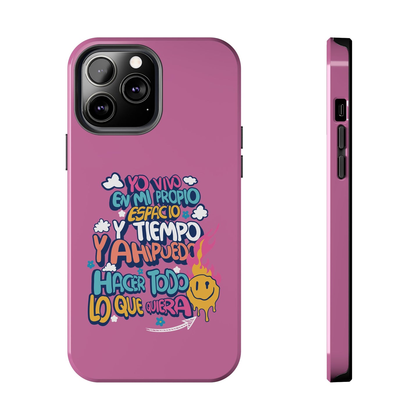 Funda para teléfono "Yo vivo en propio espacio y tiempo"