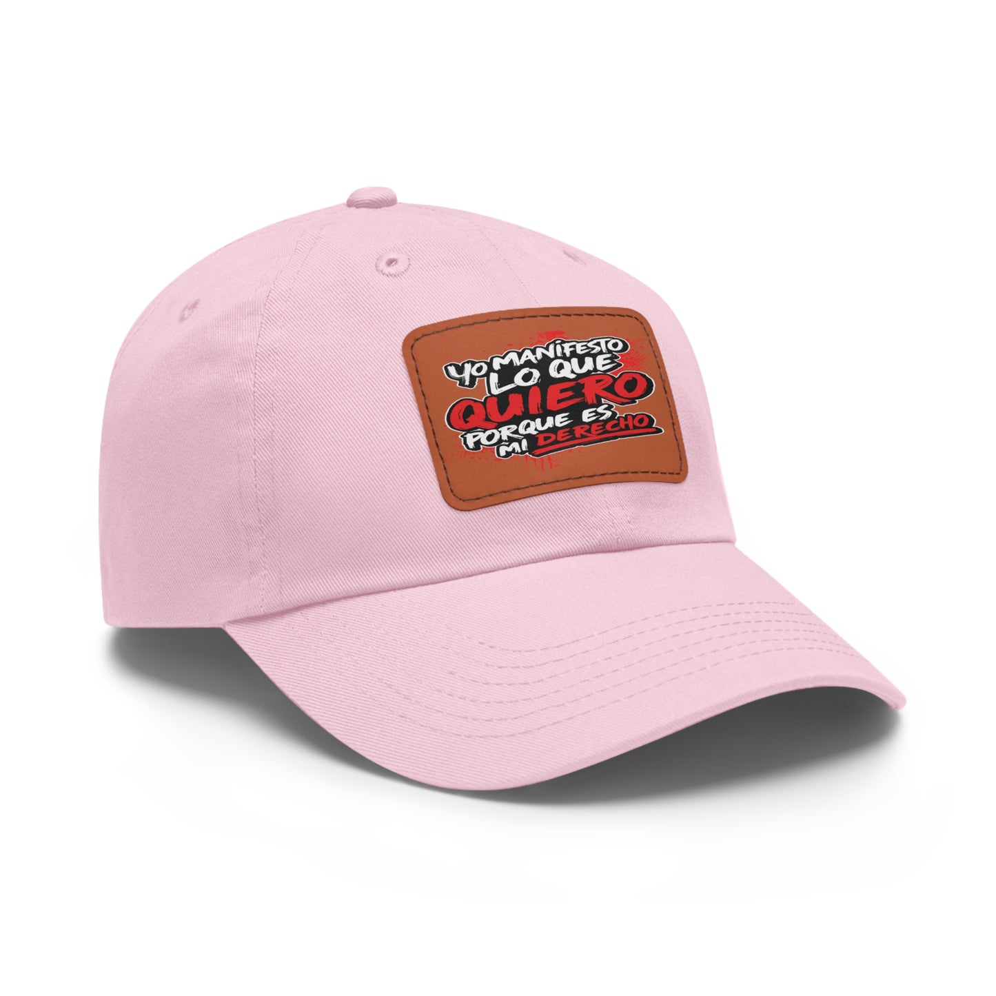 Gorra personalizada "Yo manifiesto lo que quiero"
