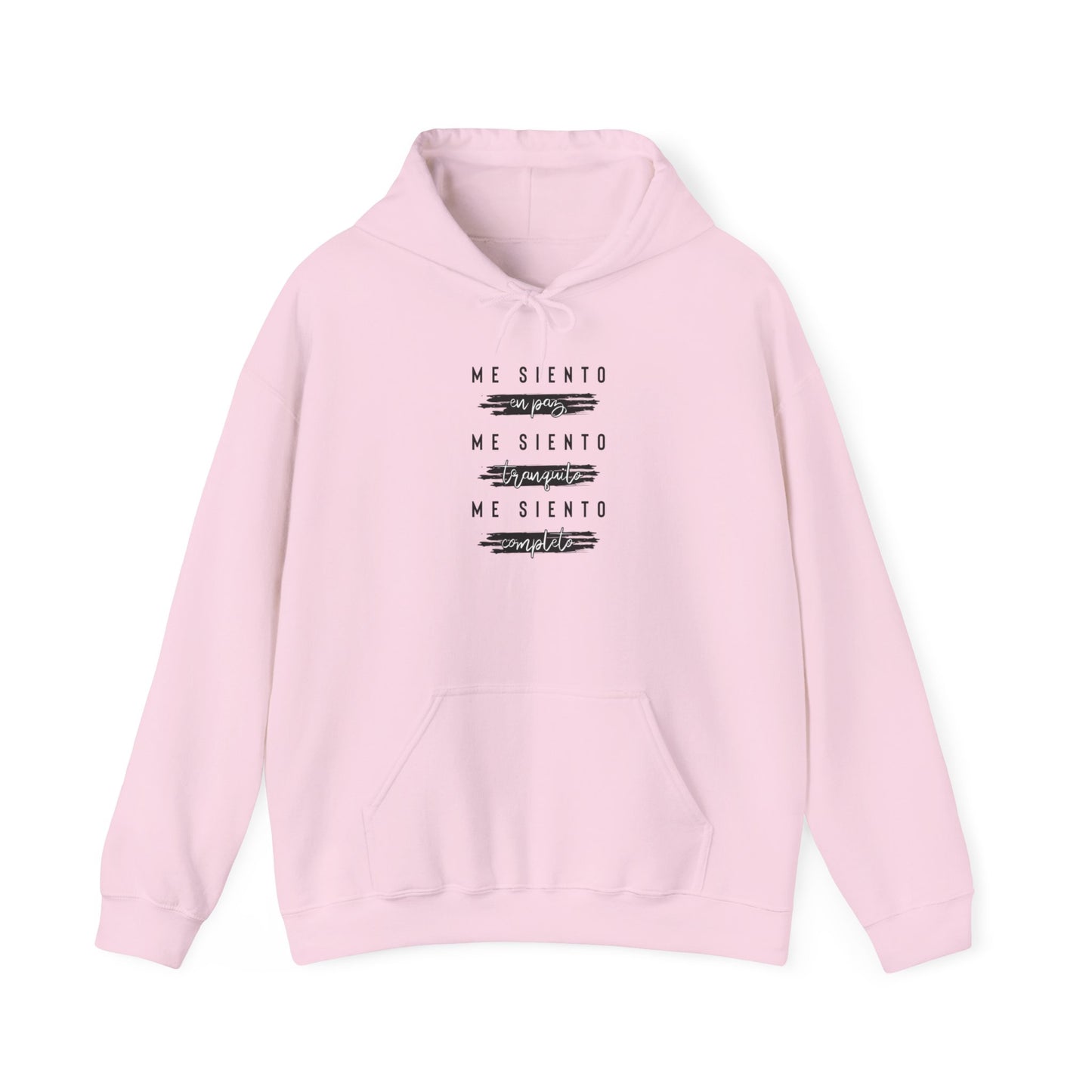 Sudadera con capucha unisex Heavy Blend™ - "Me siento en paz"