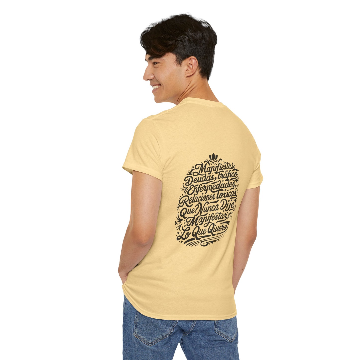 Playera Unisex Heavy Cotton Tee "Nunca dije Manifestar lo que quiero" - Celes Manifestación