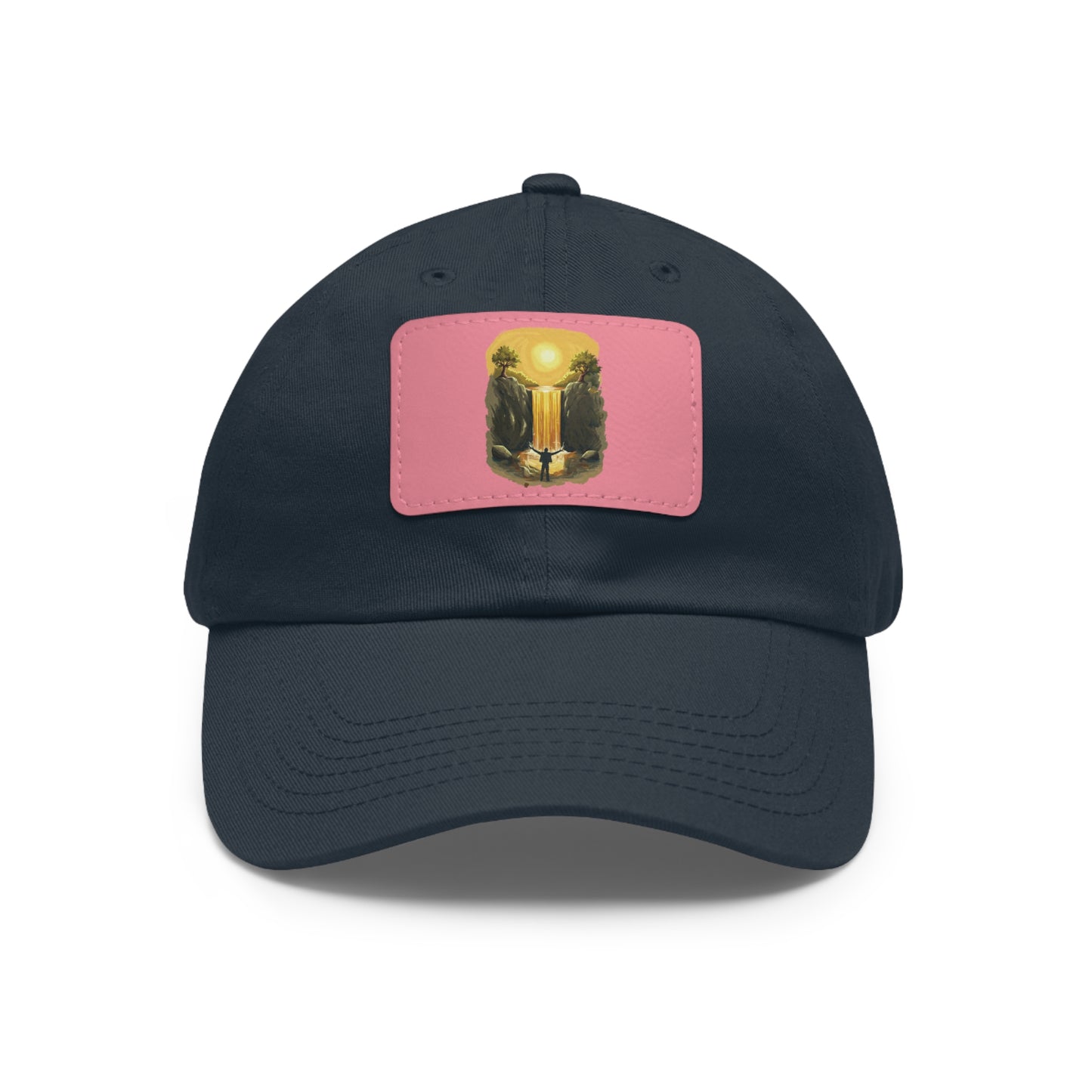 Gorra personalizada "A mí el dinero me llega todos los días"