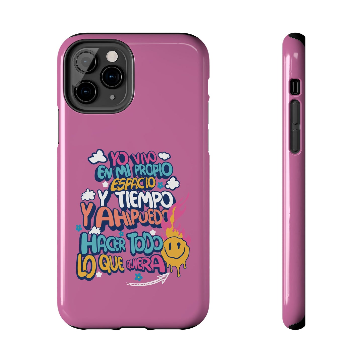 Funda para teléfono "Yo vivo en propio espacio y tiempo"