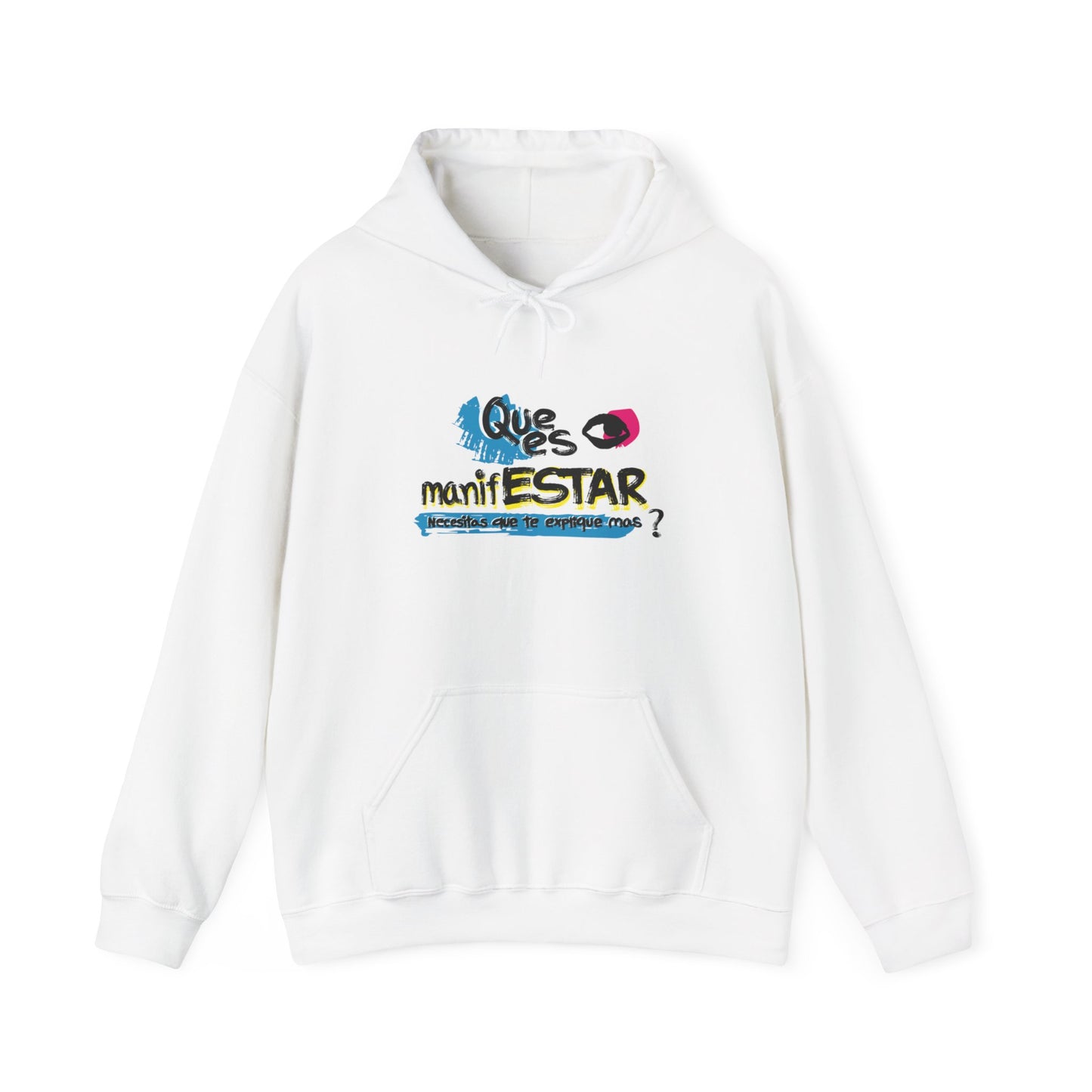 Sudadera con capucha unisex Heavy Blend™ - "¿Qué es manifestar?"