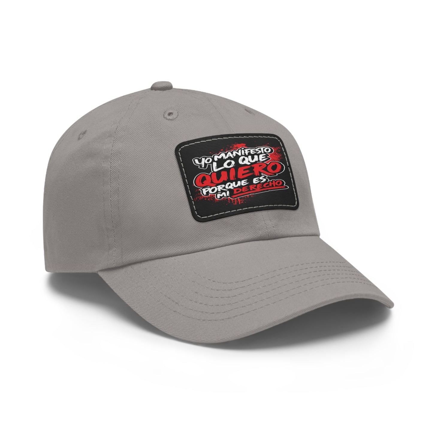 Gorra personalizada "Yo manifiesto lo que quiero"