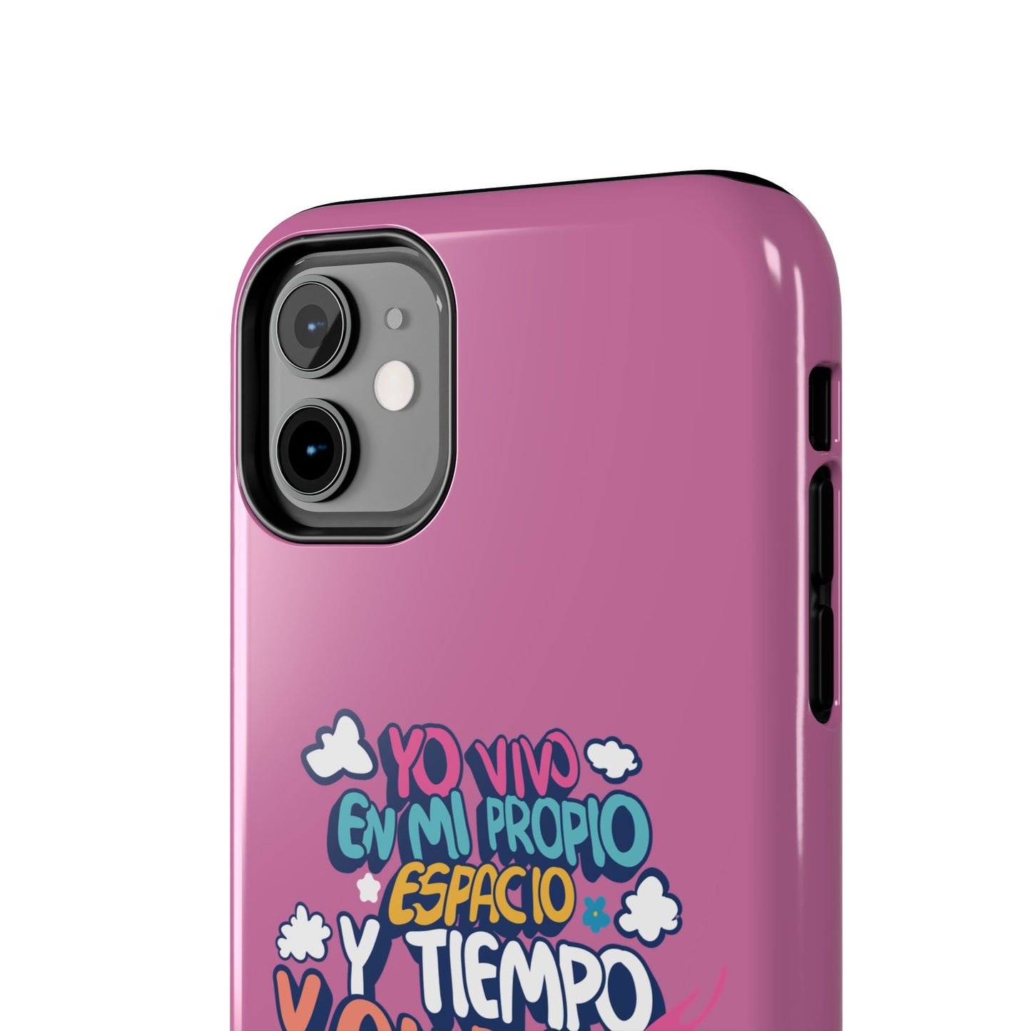 Funda para teléfono "Yo vivo en propio espacio y tiempo"