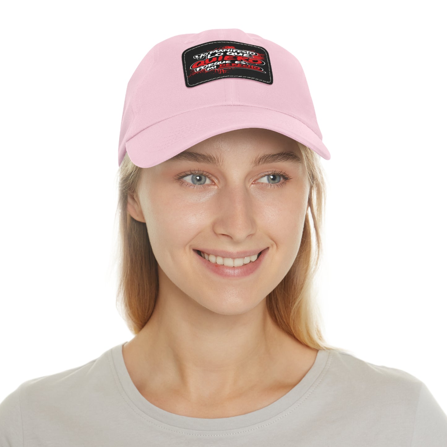 Gorra personalizada "Yo manifiesto lo que quiero"