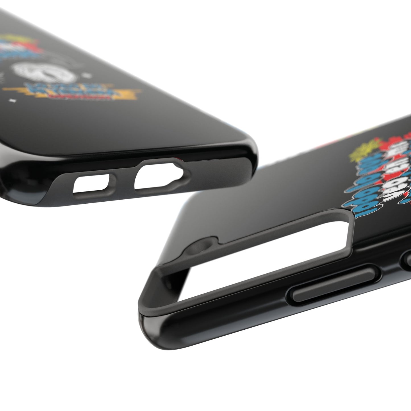 Funda para teléfono "Todo lo que veo en mi imaginación" - Negro