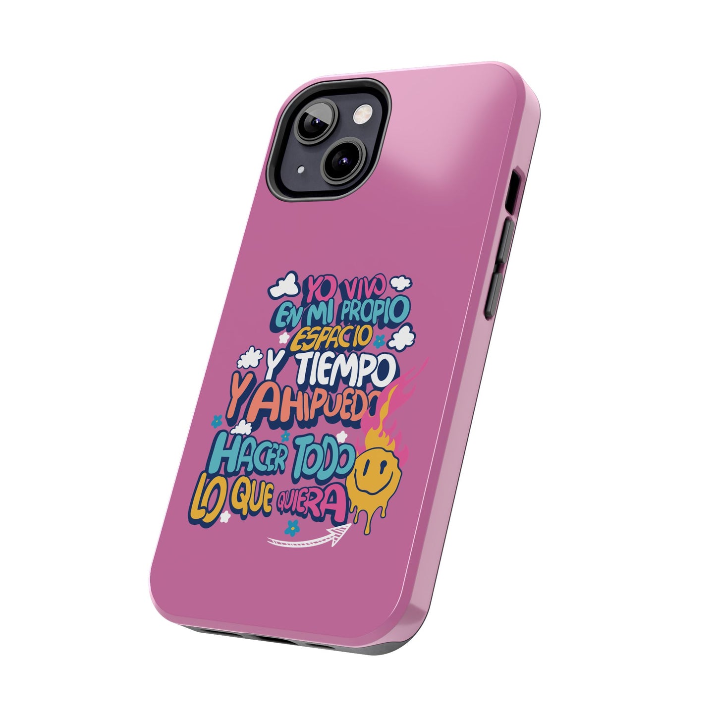 Funda para teléfono "Yo vivo en propio espacio y tiempo"