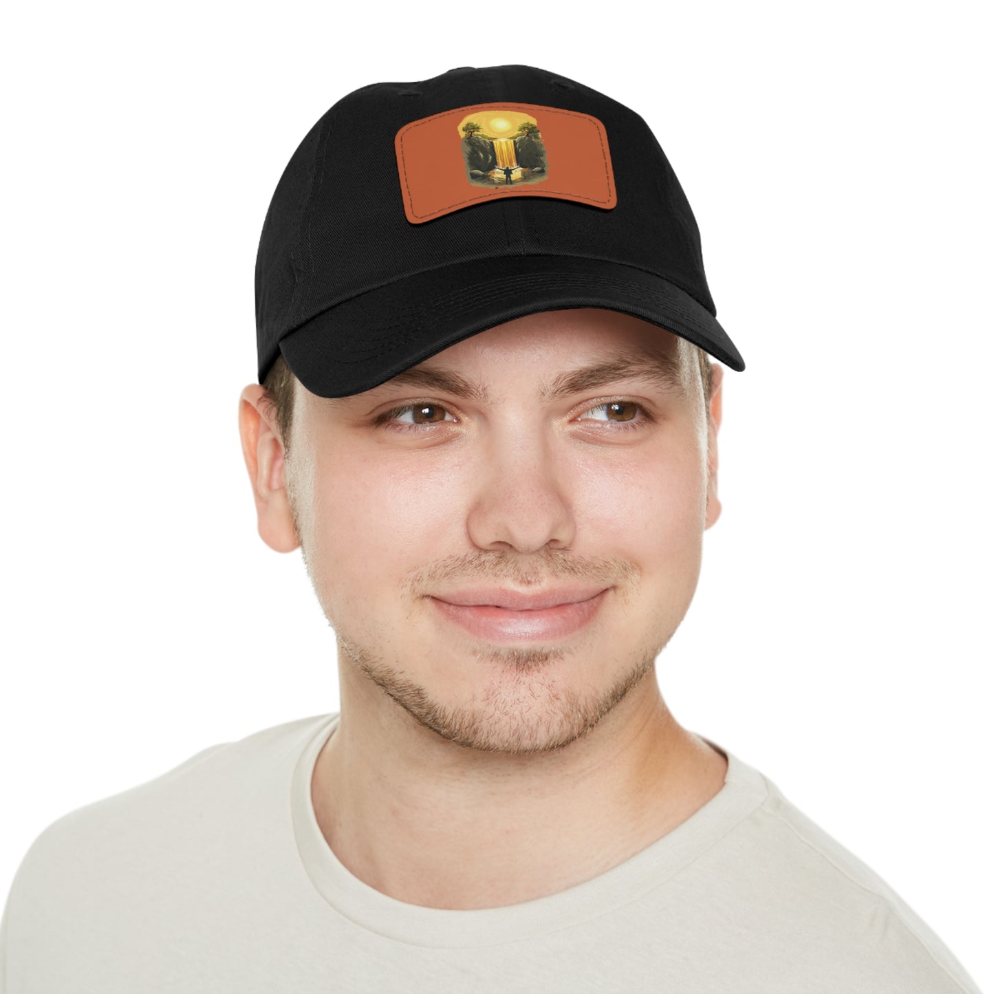 Gorra personalizada "A mí el dinero me llega todos los días"