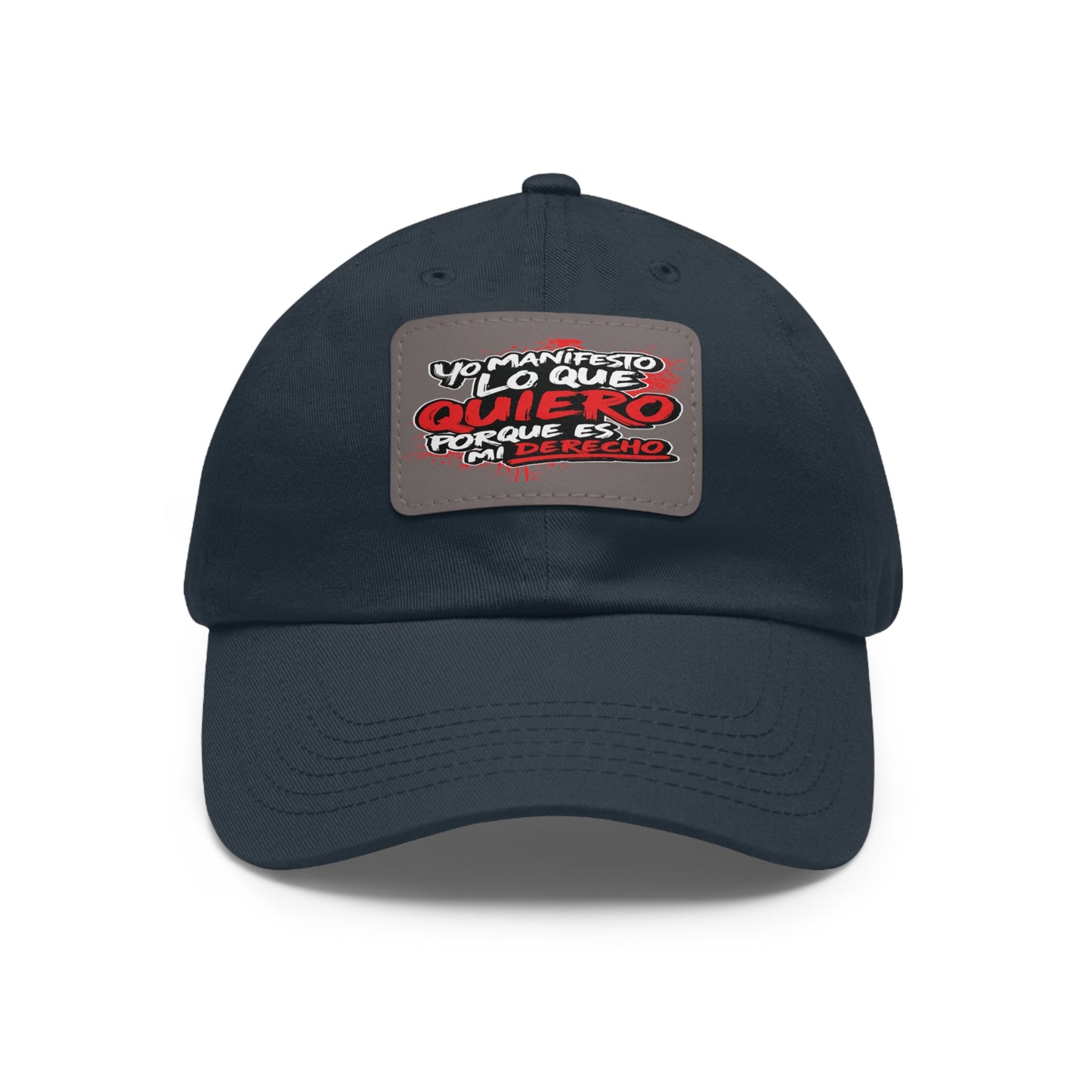 Gorra personalizada "Yo manifiesto lo que quiero"