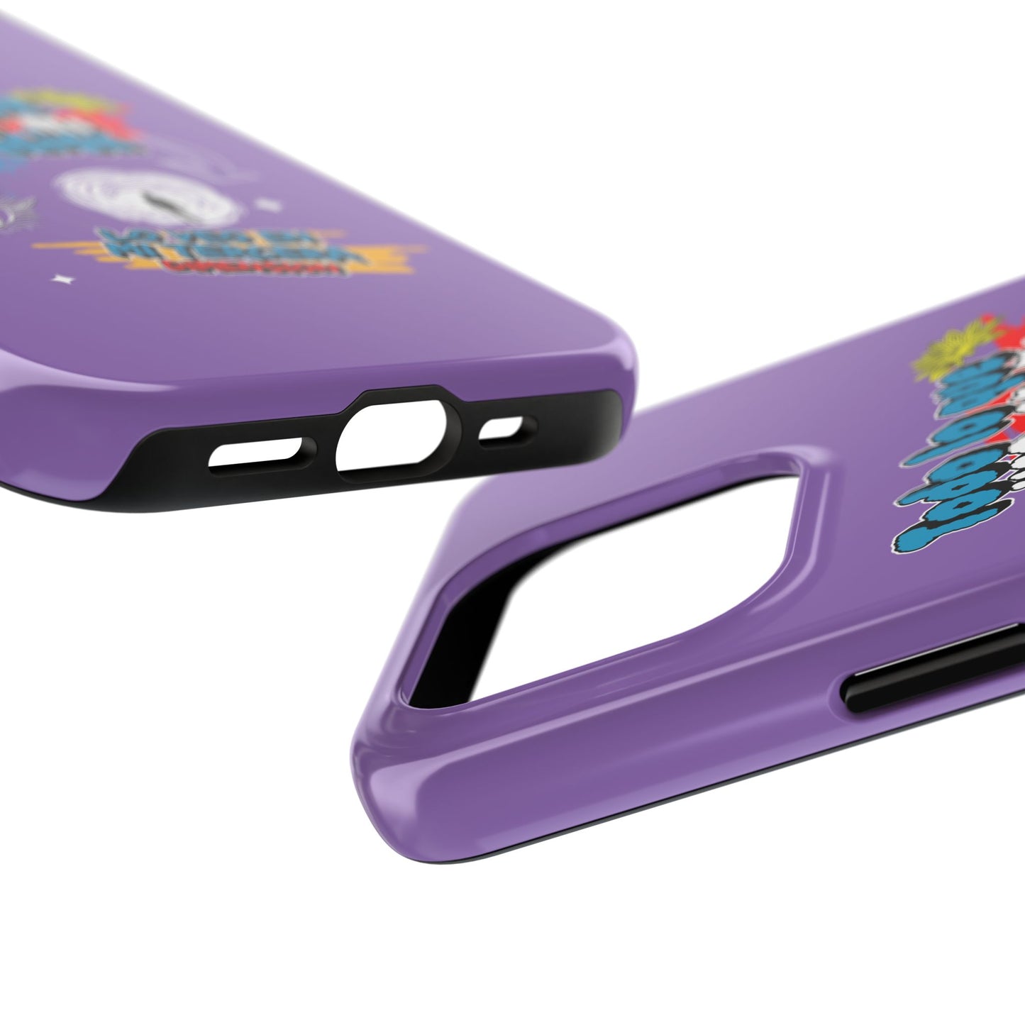 Funda para teléfono "Todo lo que veo en mi imaginación" - Lila