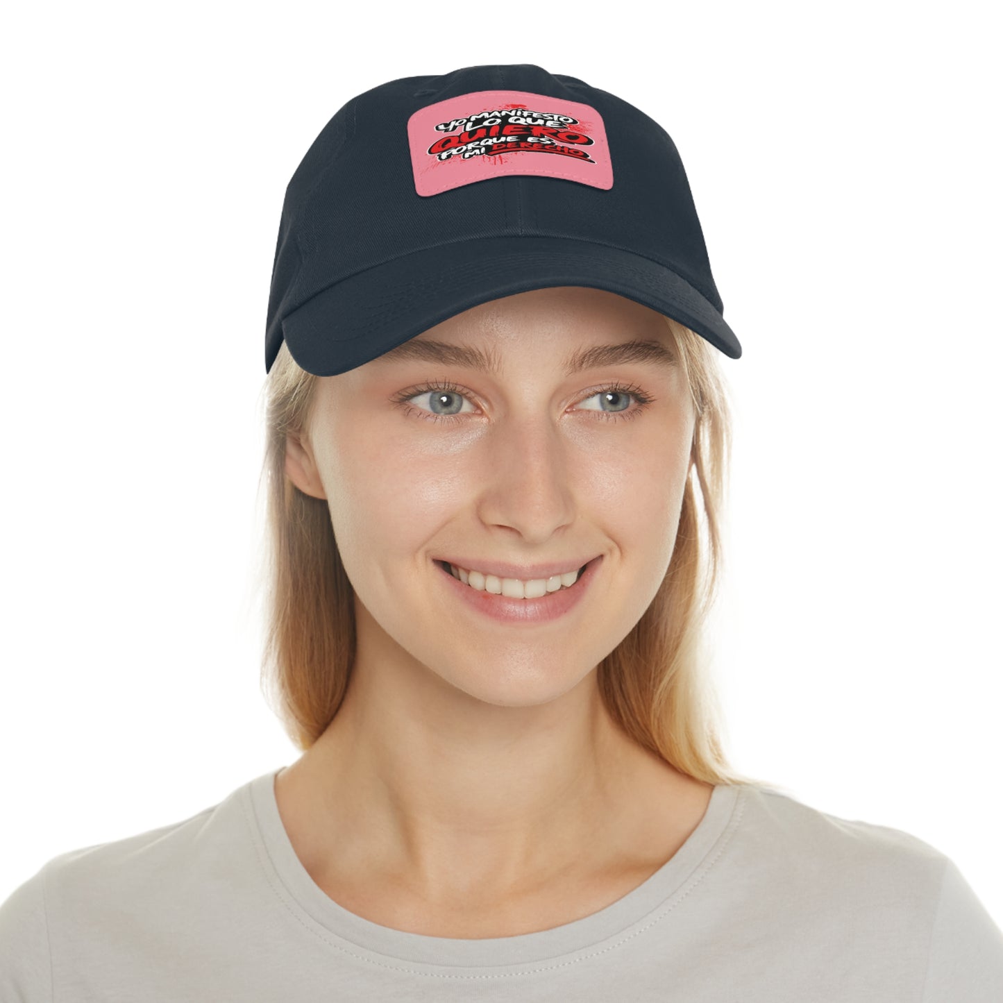 Gorra personalizada "Yo manifiesto lo que quiero"