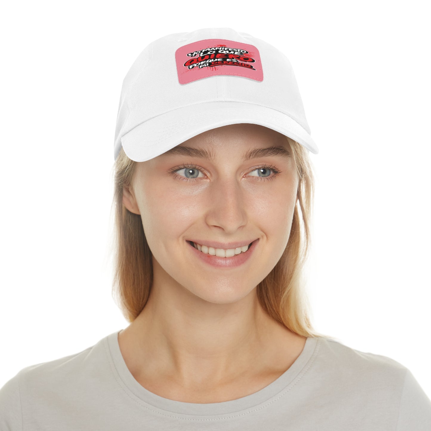 Gorra personalizada "Yo manifiesto lo que quiero"