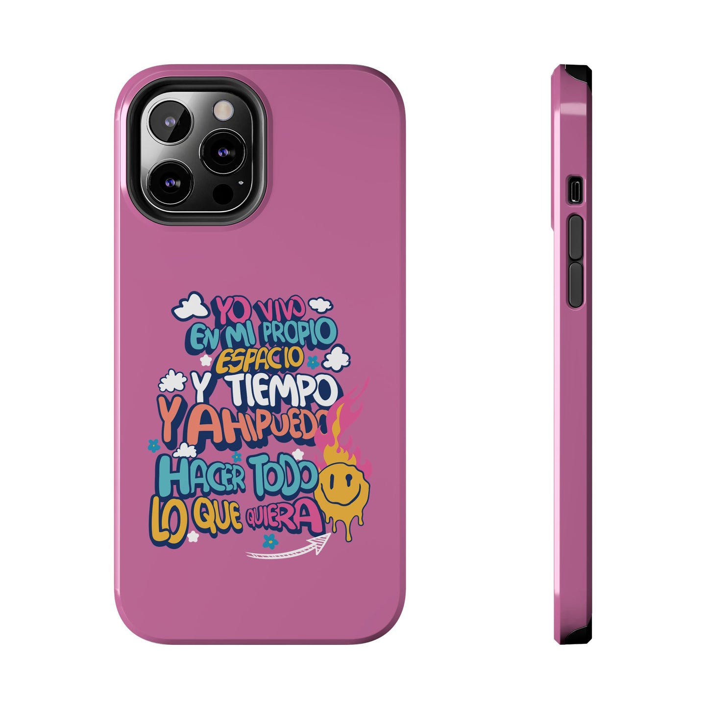 Funda para teléfono "Yo vivo en propio espacio y tiempo"