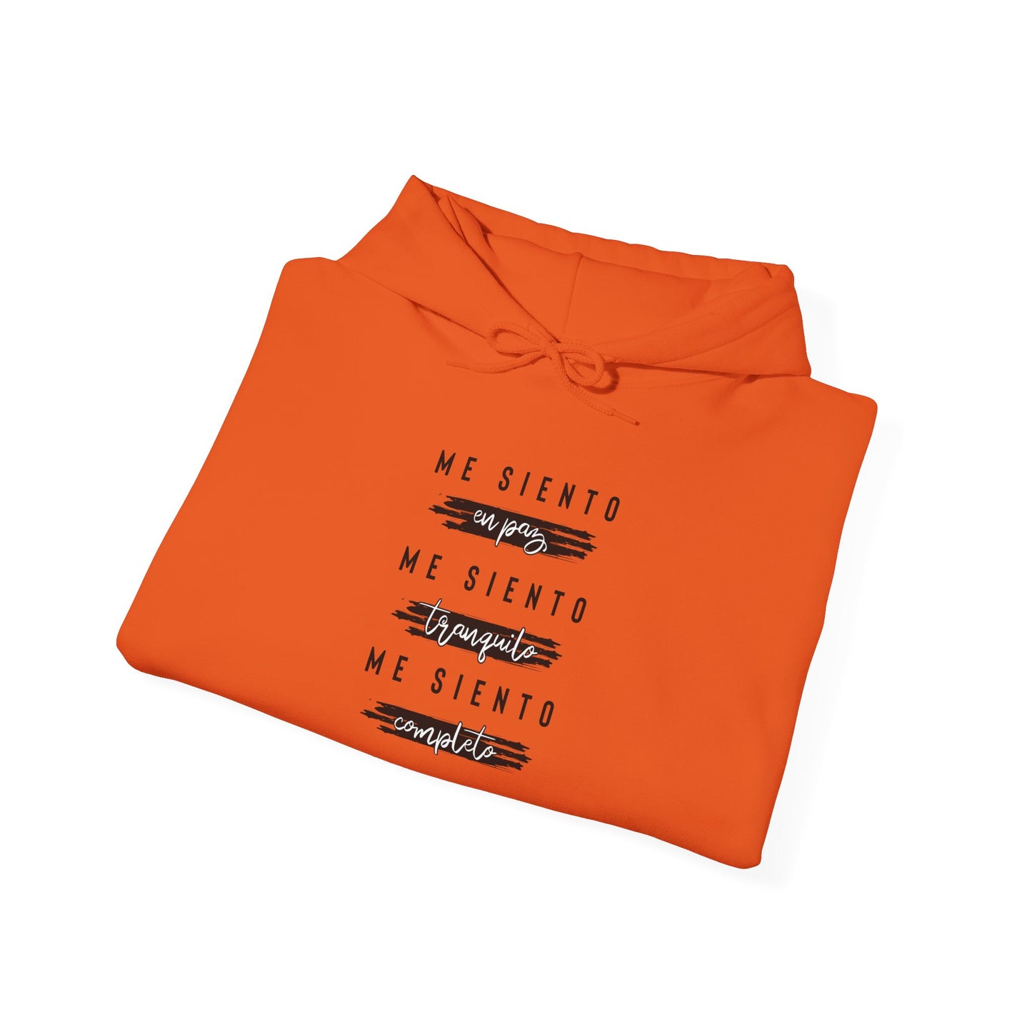 Sudadera con capucha unisex Heavy Blend™ - "Me siento en paz"