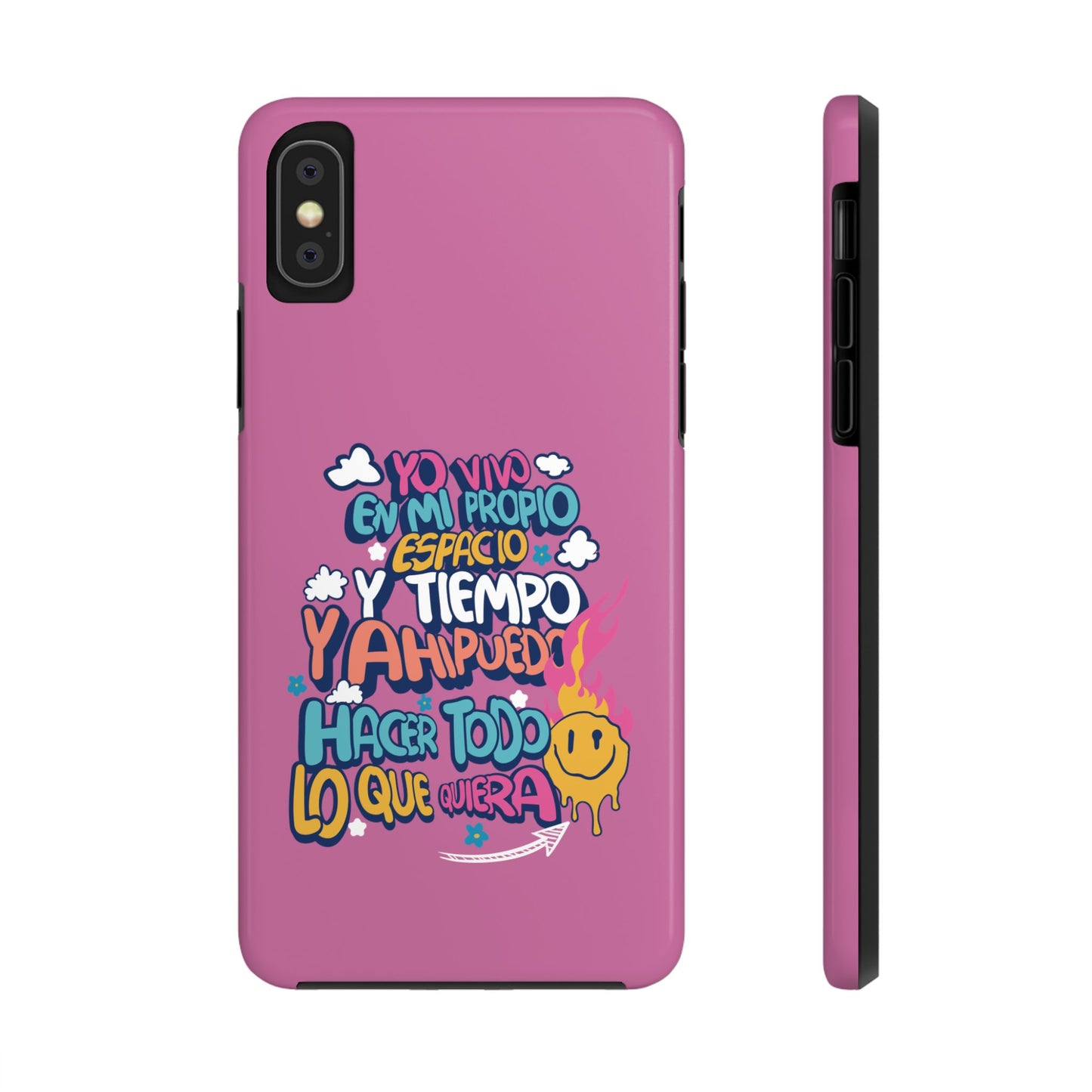Funda para teléfono "Yo vivo en propio espacio y tiempo"