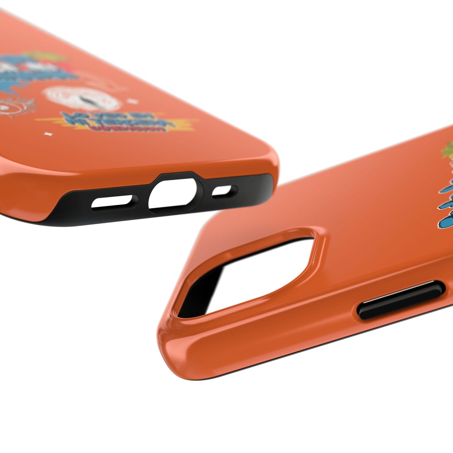 Funda para teléfono "Todo lo que veo en mi imaginación" - Naranja