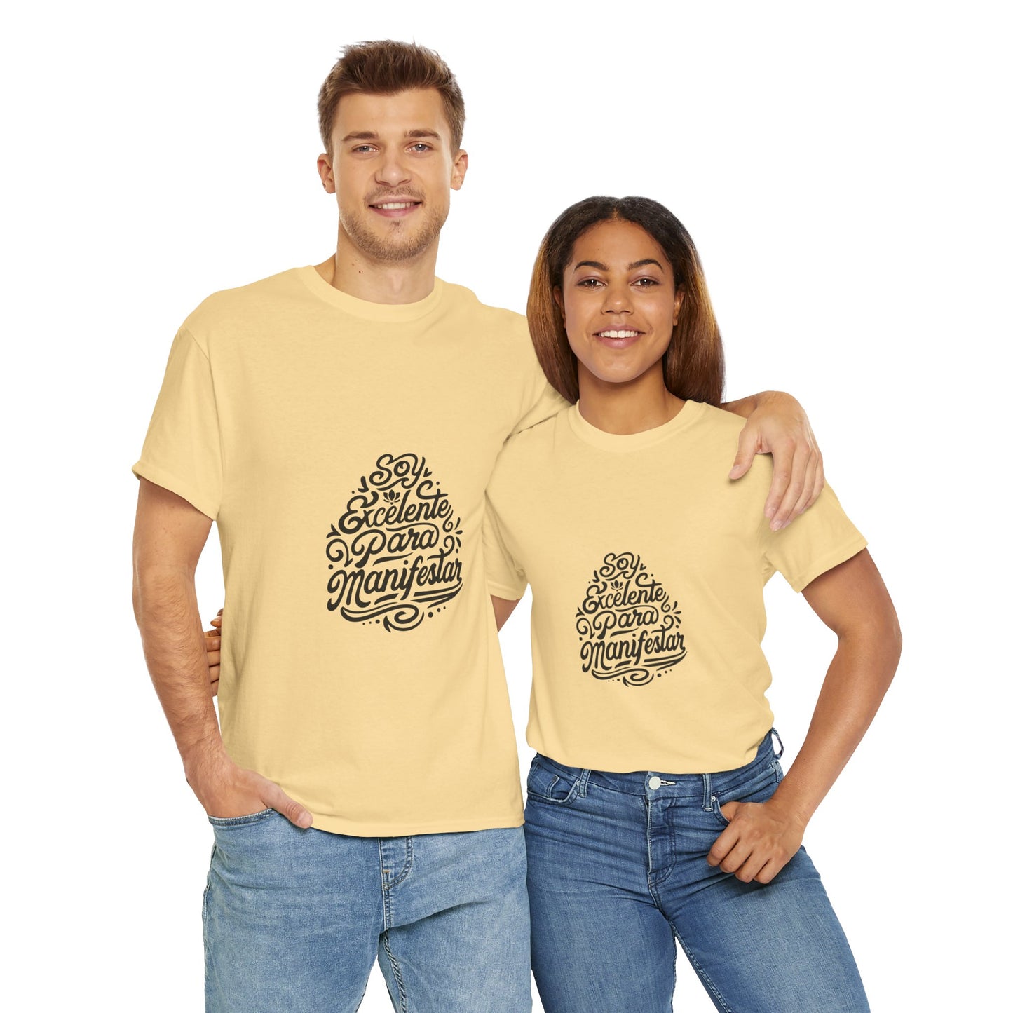 Playera Unisex Heavy Cotton Tee "Nunca dije Manifestar lo que quiero" - Celes Manifestación